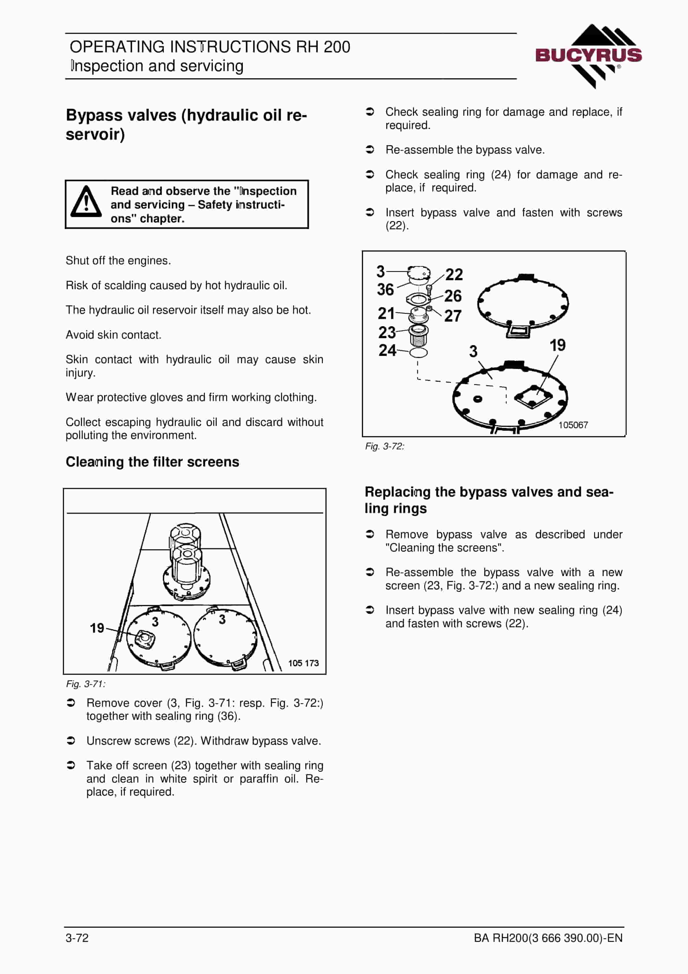 Bucyrus RH200 Hydraulic Excavator Operating Instructions 3666390 3 Bucyrus RH200 Hydraulic Excavator Operating Instructions 3666390 - Image 3