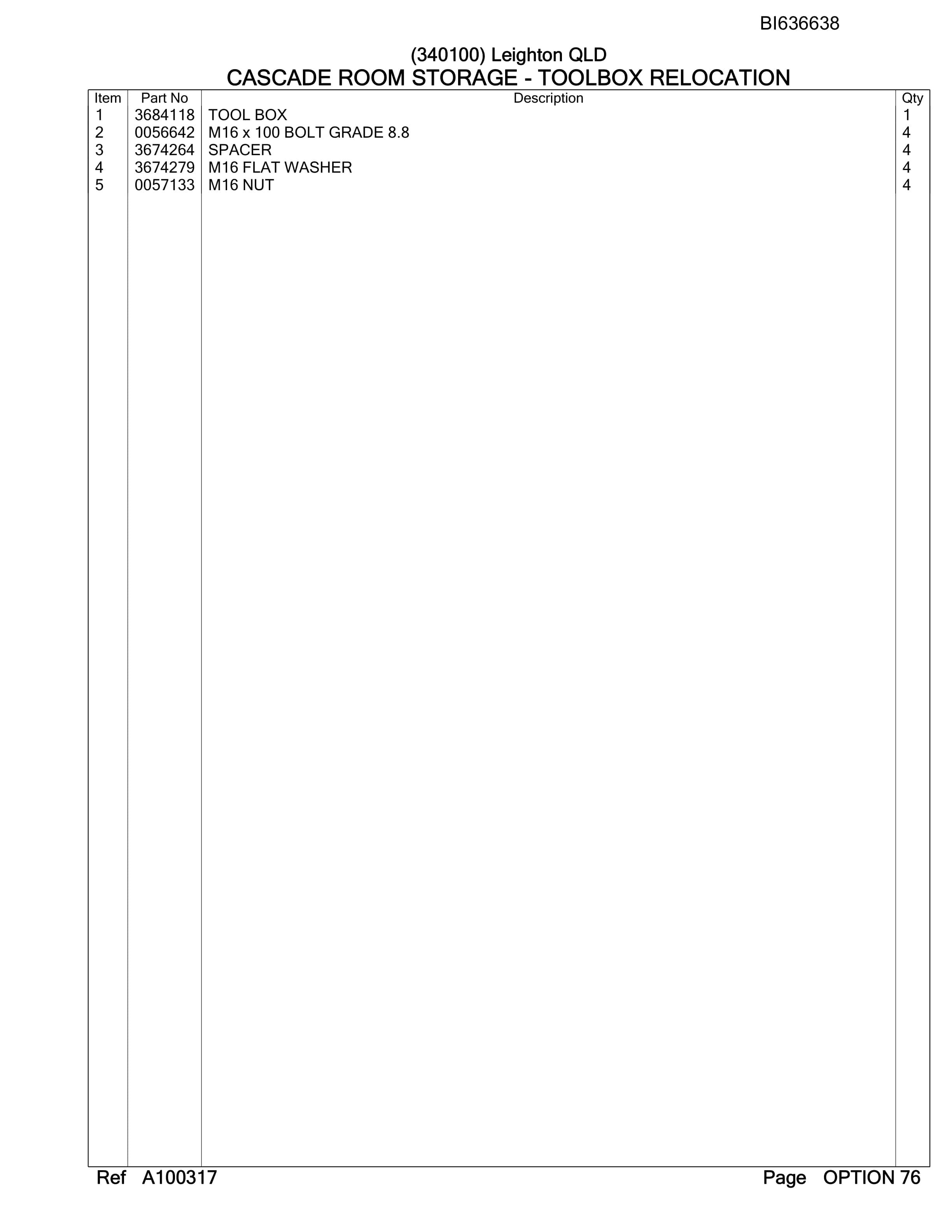 Bucyrus RH340B Hydraulic Excavator Parts Manual BI636638-5