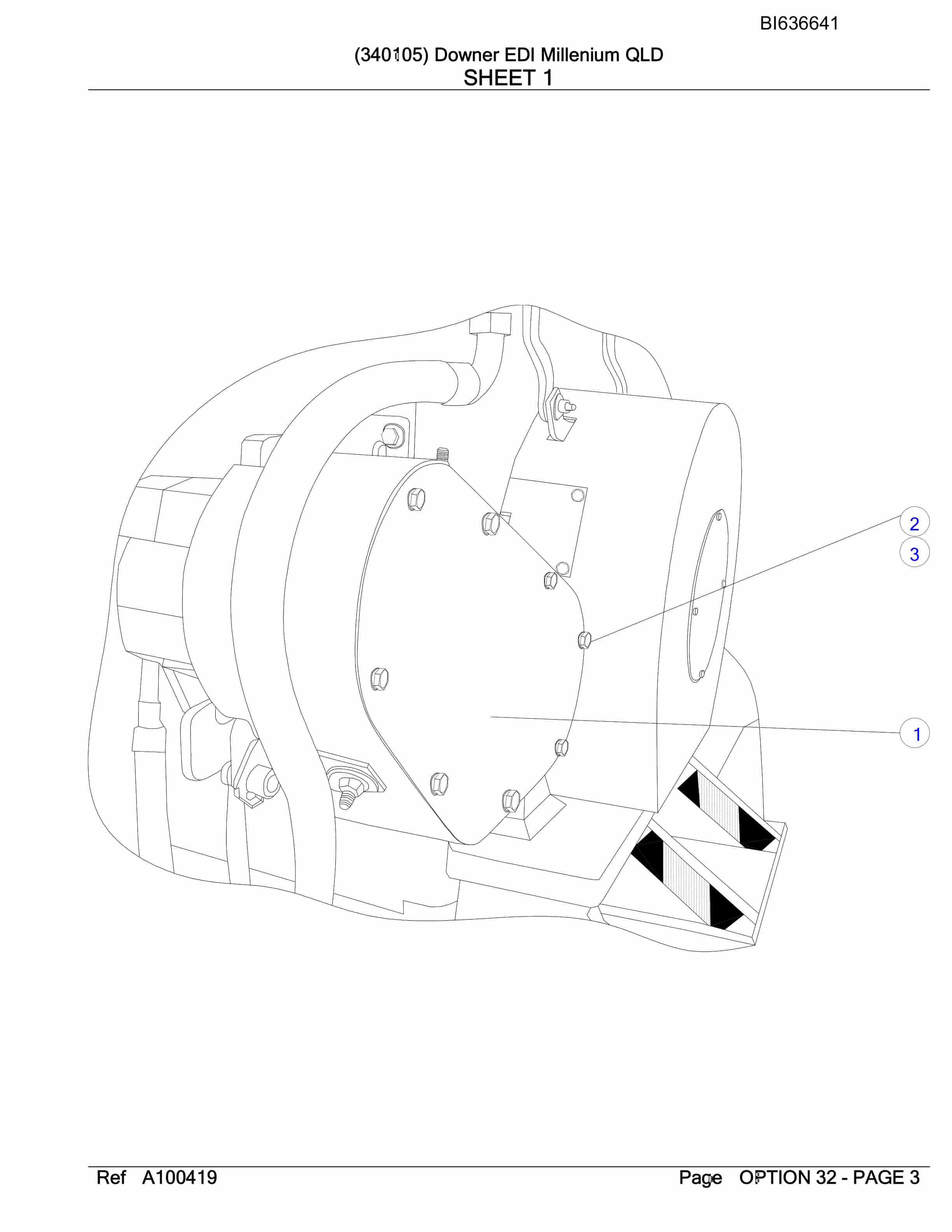 Bucyrus RH340B Hydraulic Excavator Parts Manual BI636641-2