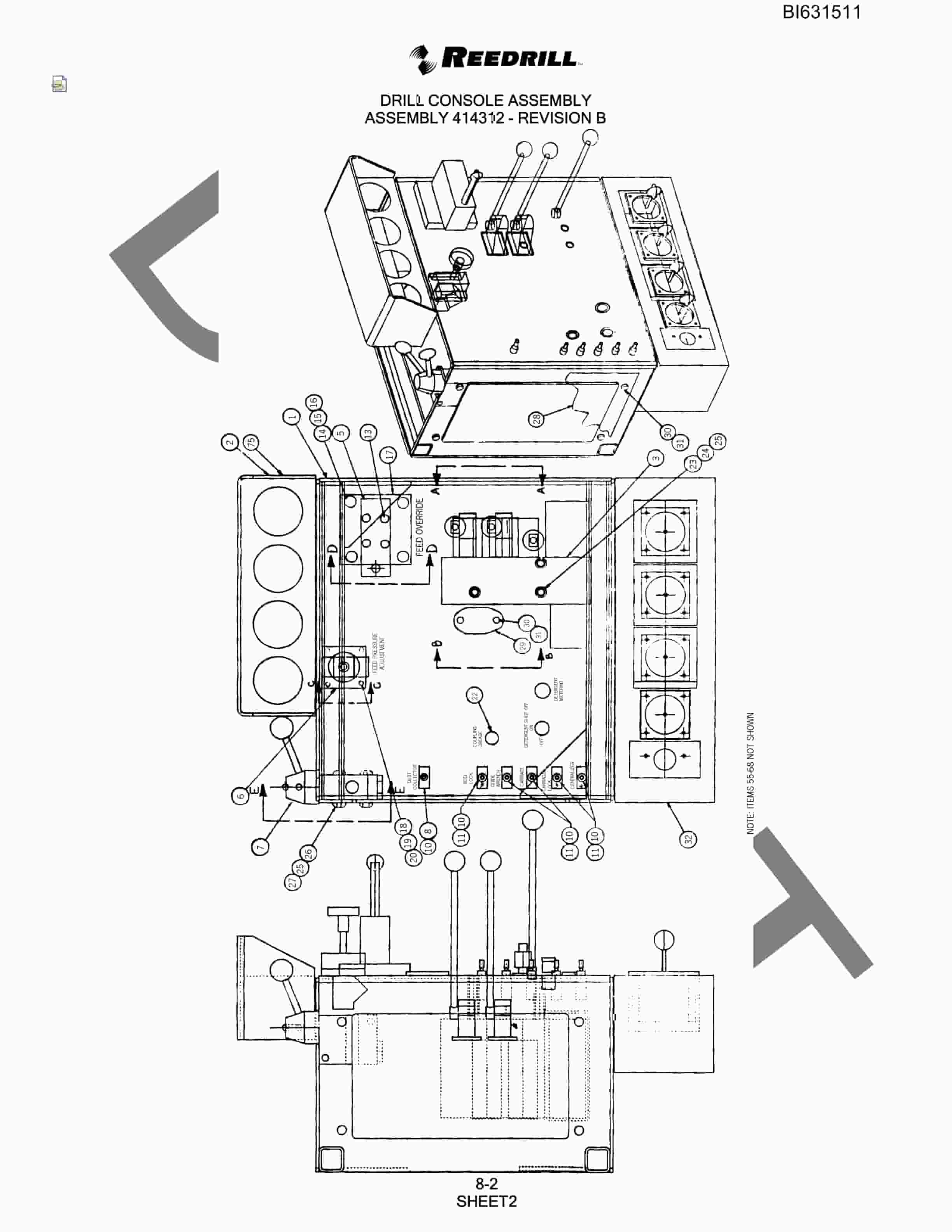 Bucyrus SCH5000 Hydra-Trac Parts Catalog BI631511-3
