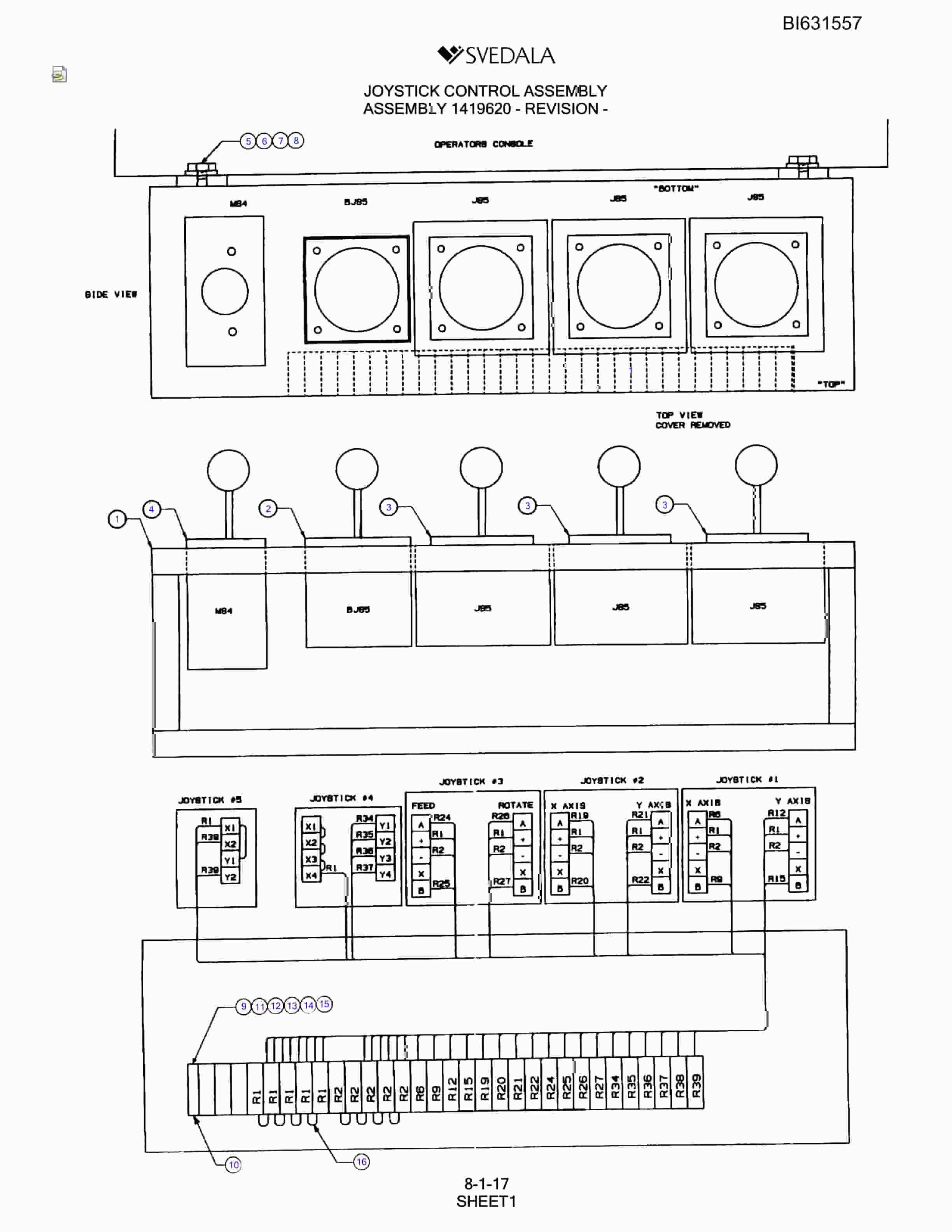 Bucyrus SCH5000 Parts Catalog BI631557-4