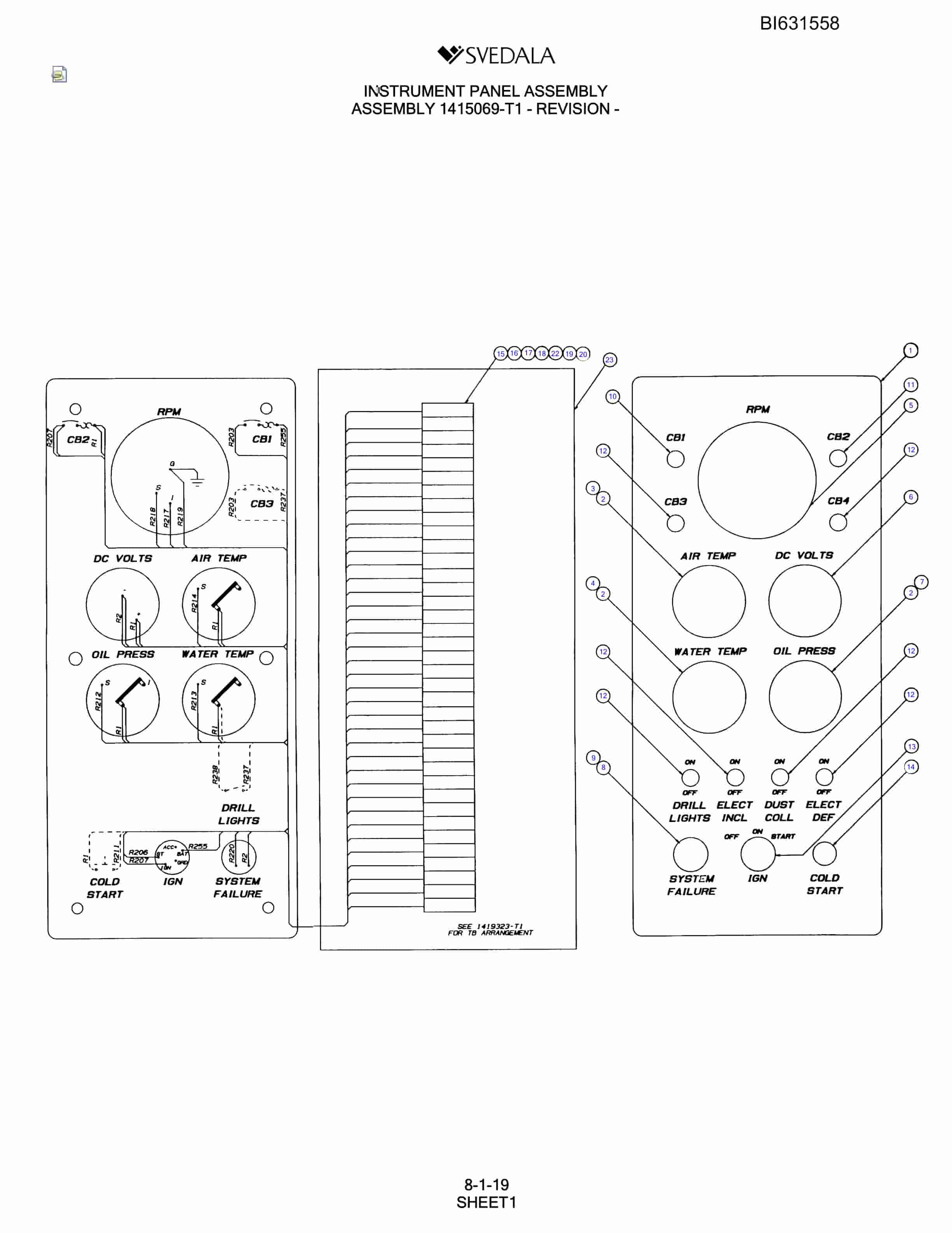 Bucyrus SCH5000 Parts Catalog BI631558-4