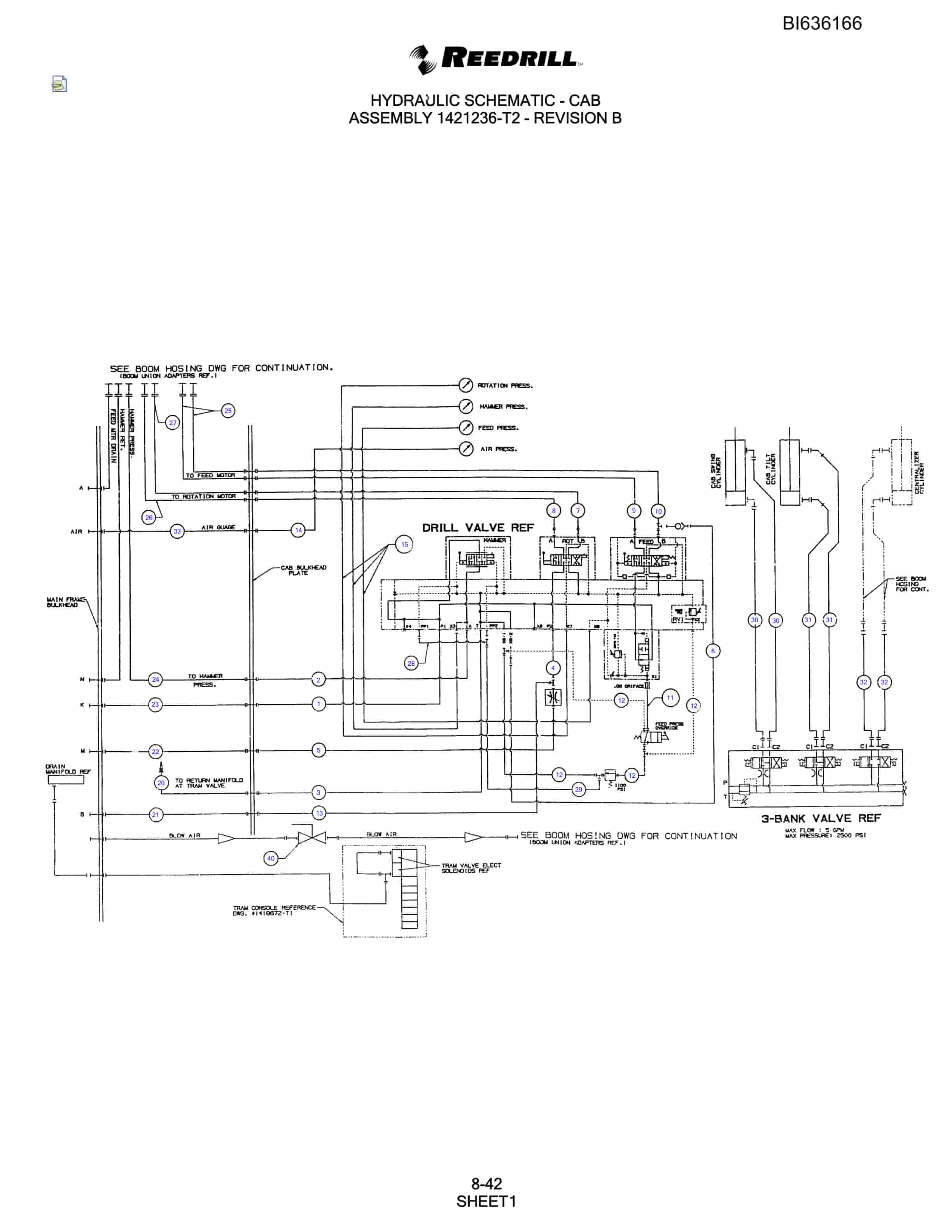Bucyrus SCH5000 Parts Catalog BI636166-5