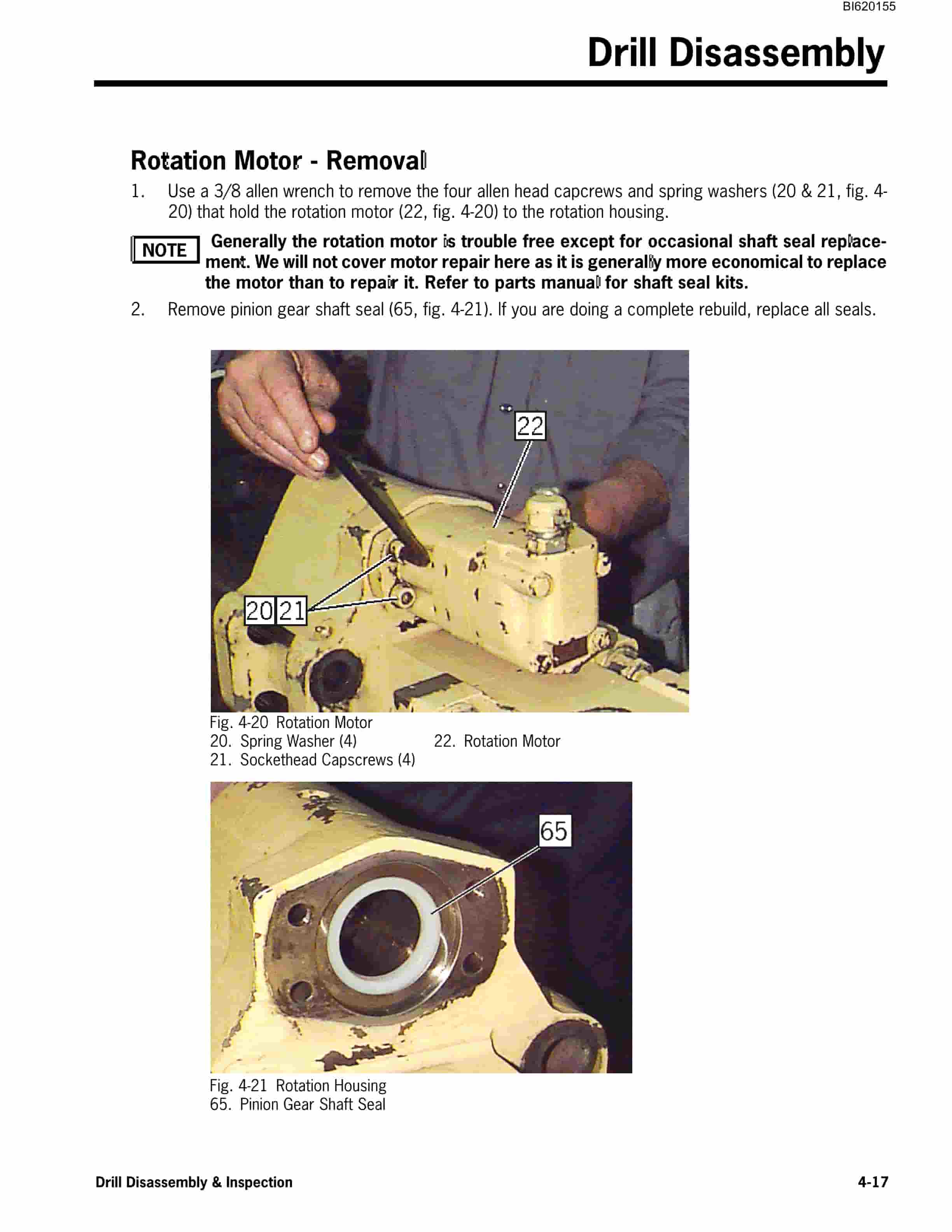 Bucyrus SD345 Hydra-Trac Hydraulic Track Drill Technical Manual BI620155 5 Bucyrus SD345 Hydra-Trac Hydraulic Track Drill Technical Manual BI620155 - Image 5
