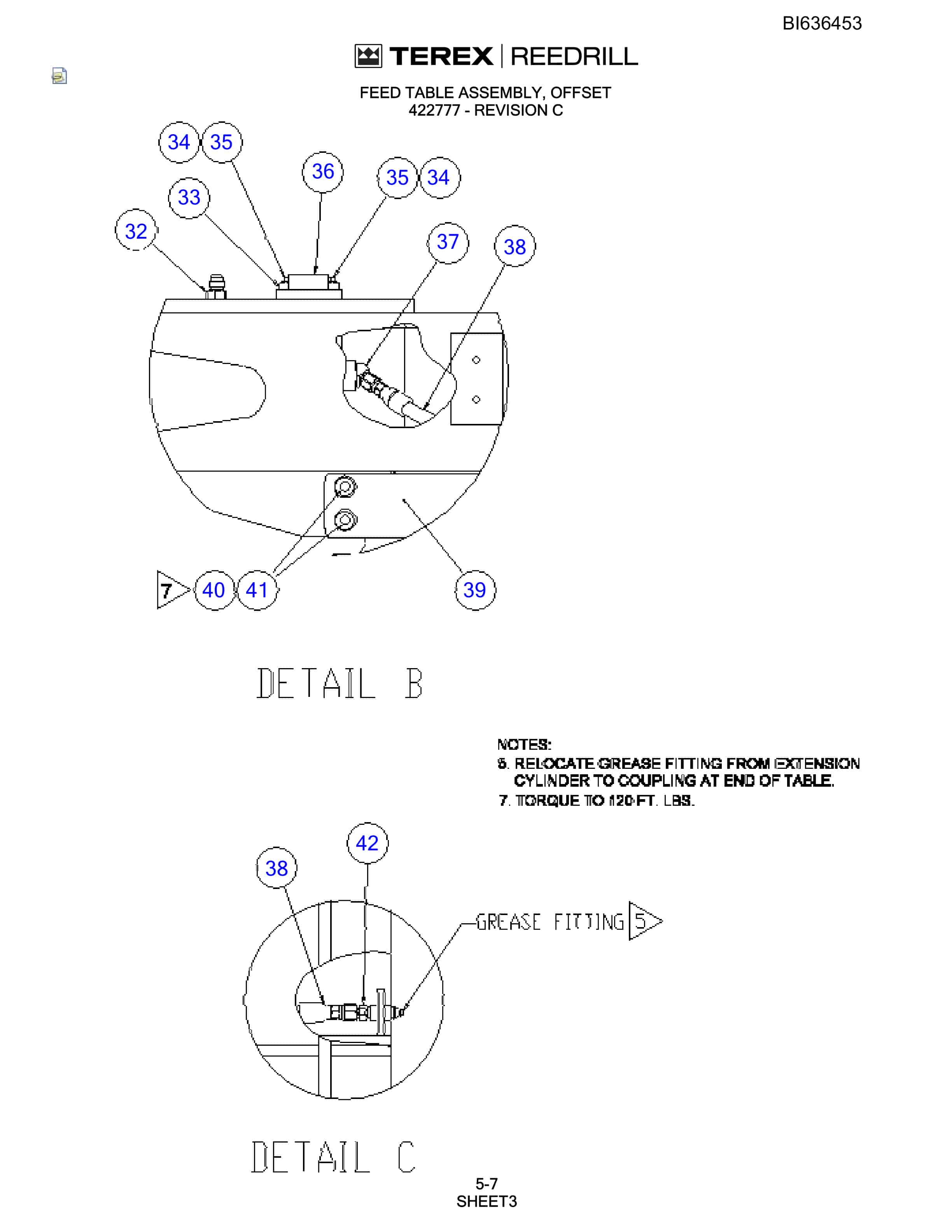 Bucyrus SD345S Parts Catalog BI636453-2