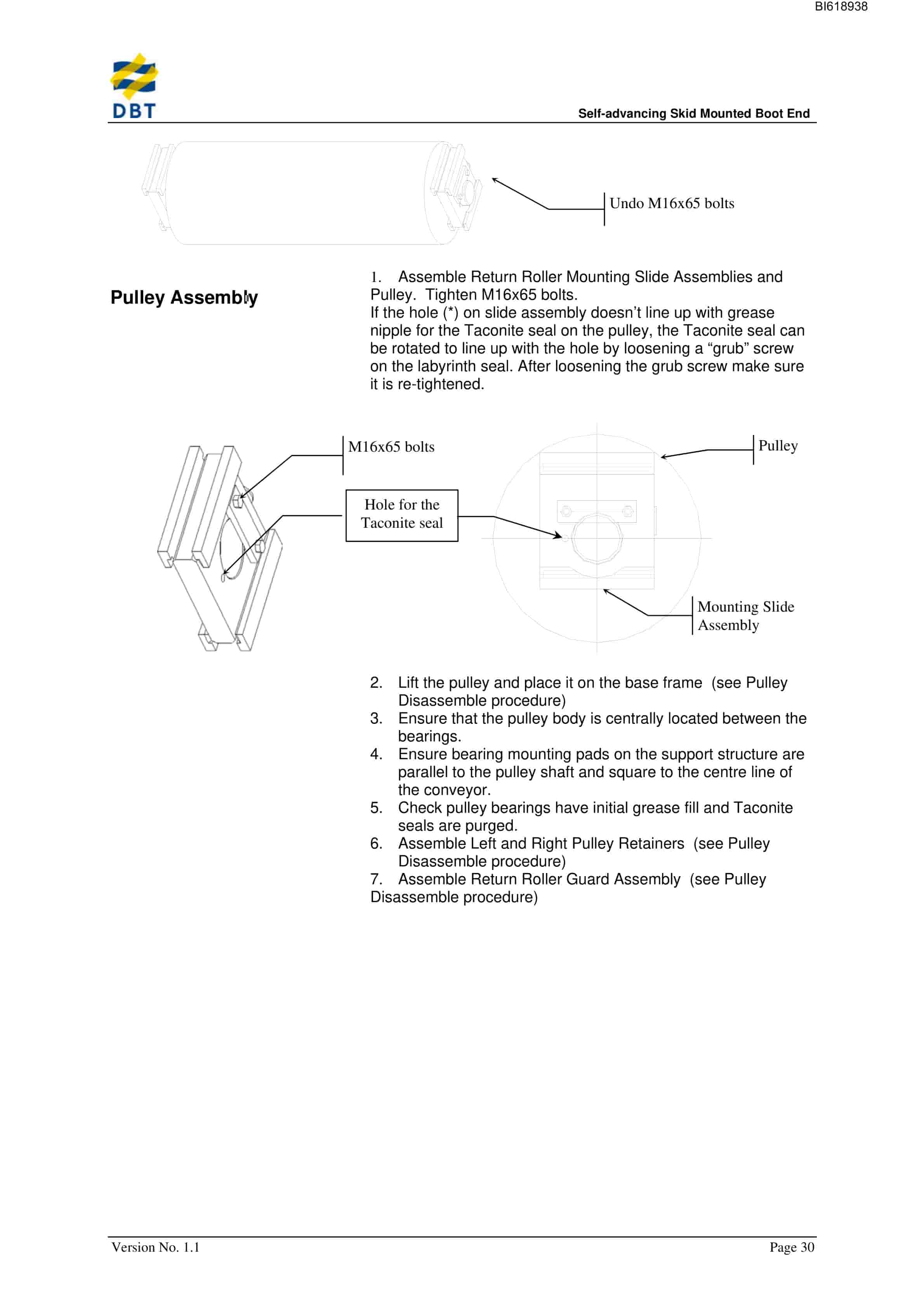 Bucyrus Self Advancing Skid Mounted Boot End Technical Manual BI618938 3 Bucyrus Self Advancing Skid Mounted Boot End Technical Manual BI618938 - Image 3