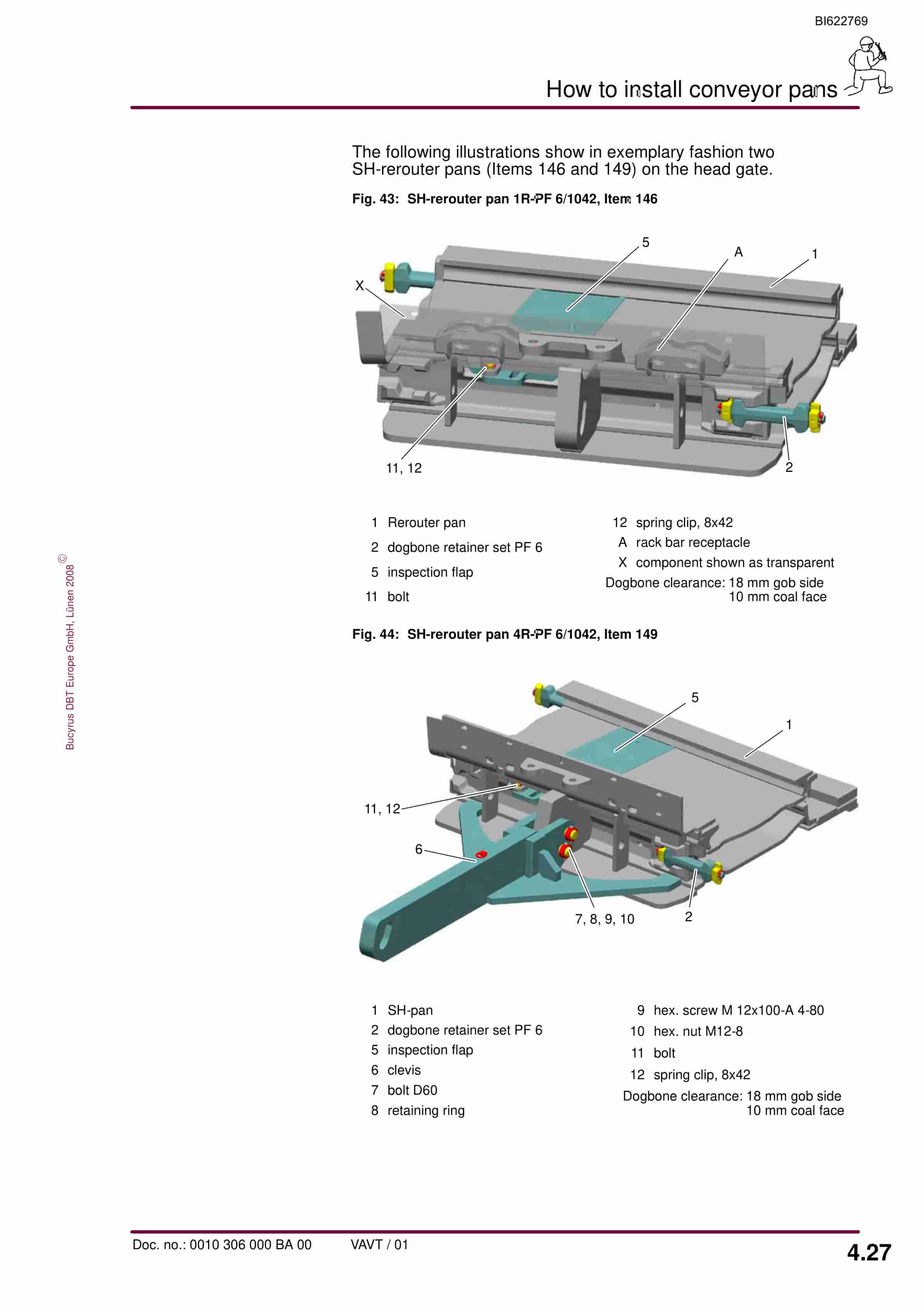 Bucyrus SH-AFC PF 6-1042 Operating Manual BI622769-2