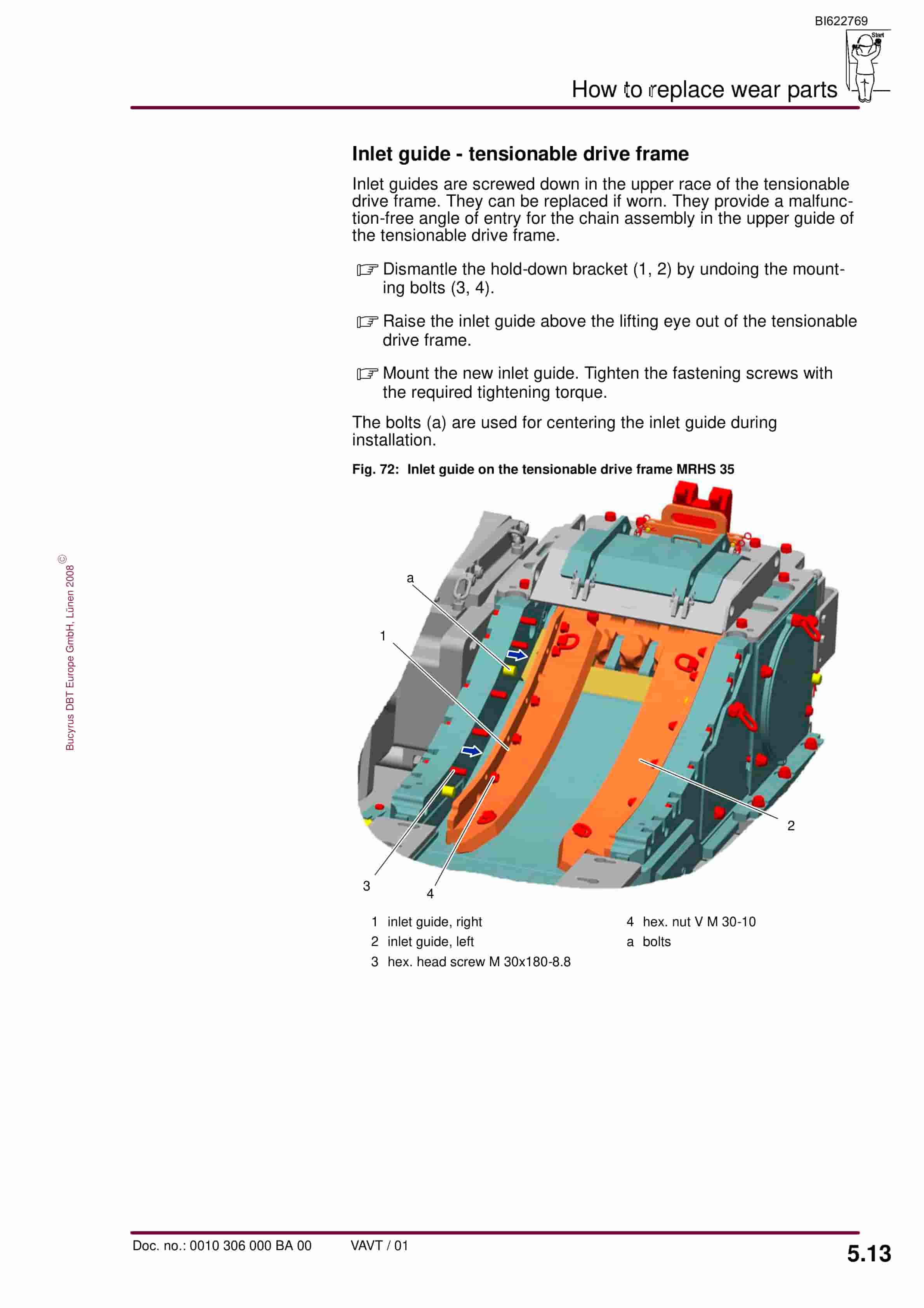 Bucyrus SH-AFC PF 6-1042 Operating Manual BI622769-5