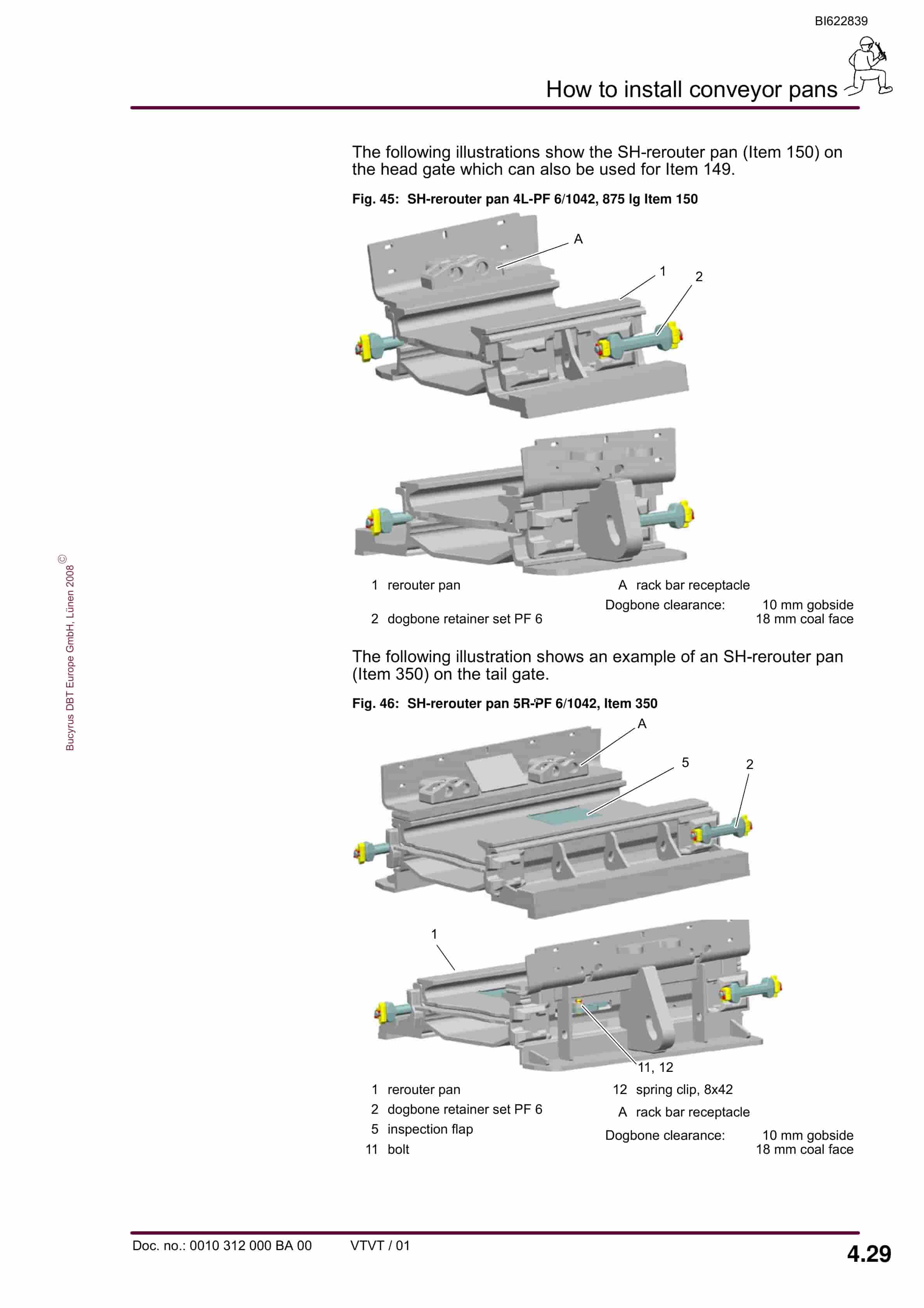 Bucyrus SH-AFC PF 6-1042 Operating Manual BI622839-2