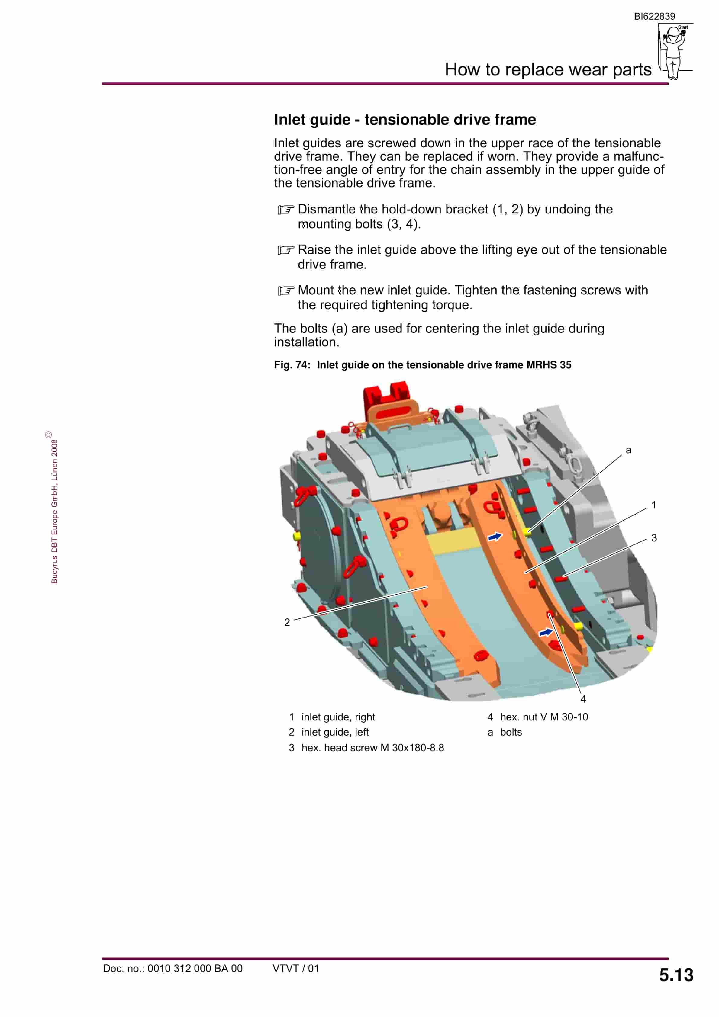 Bucyrus SH-AFC PF 6-1042 Operating Manual BI622839-5