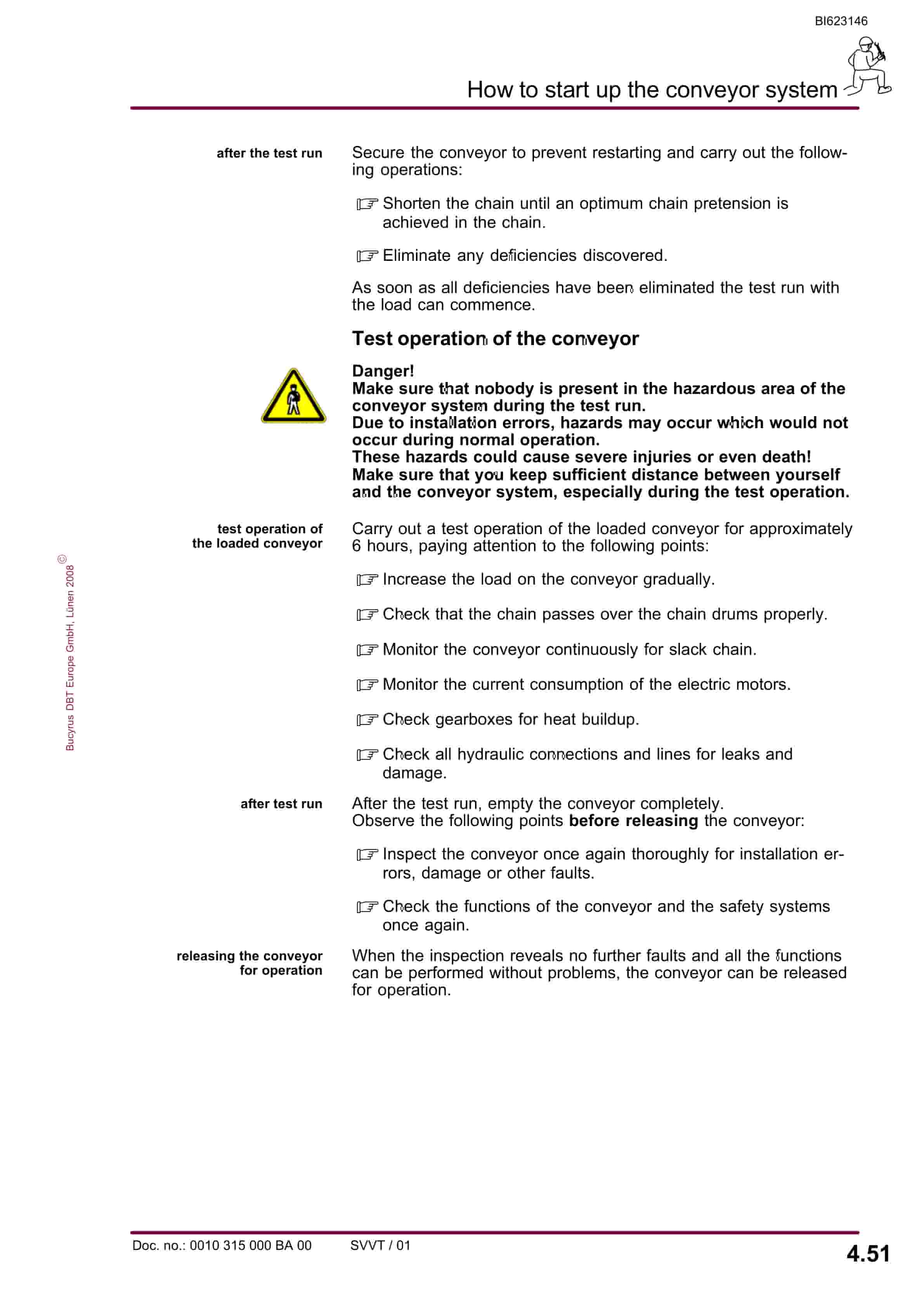 Bucyrus SH-AFC PF 6-1042 Operating Manual BI623146-3