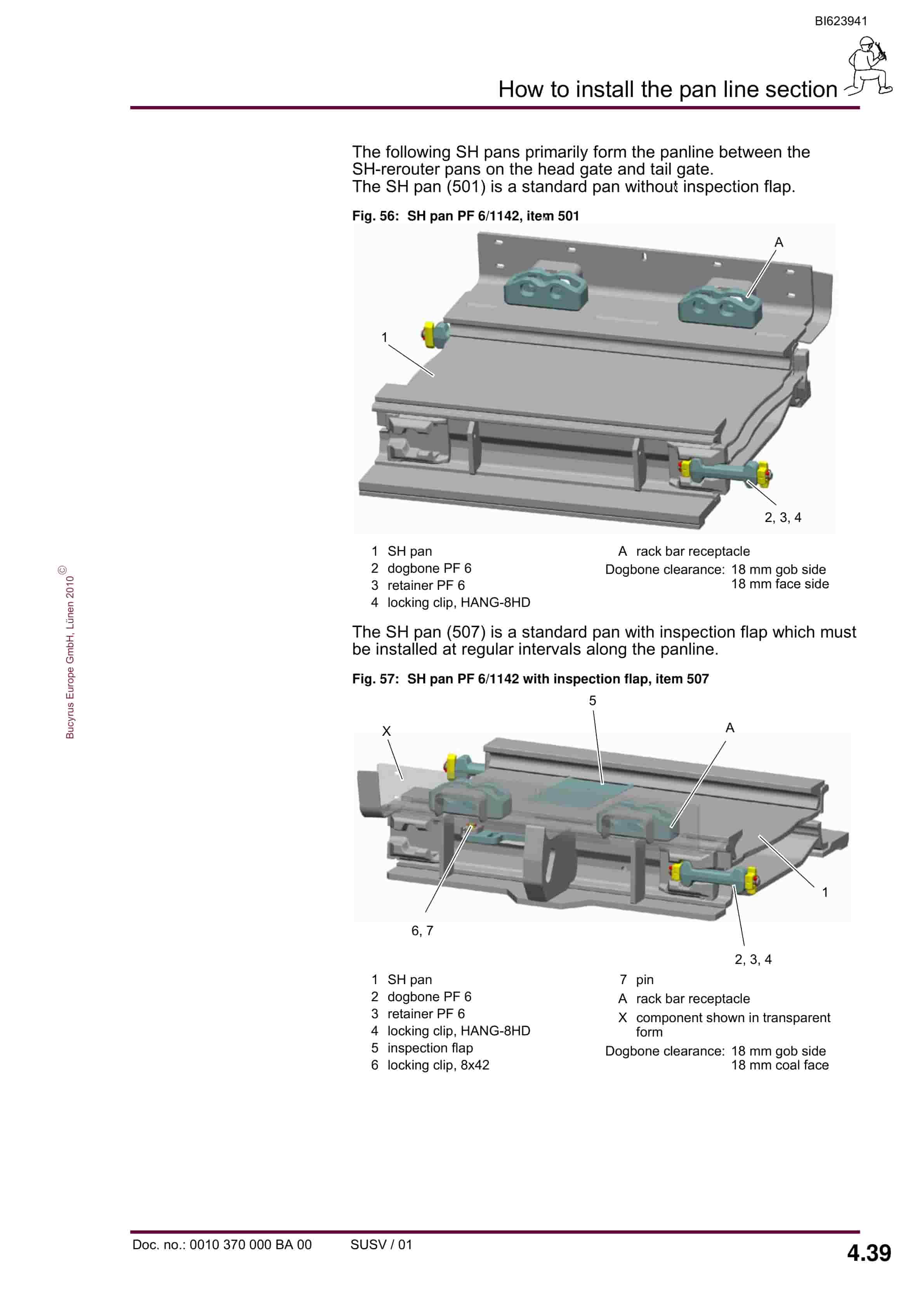 Bucyrus SH-AFC PF 6-1142 Operating Manual BI623941-2