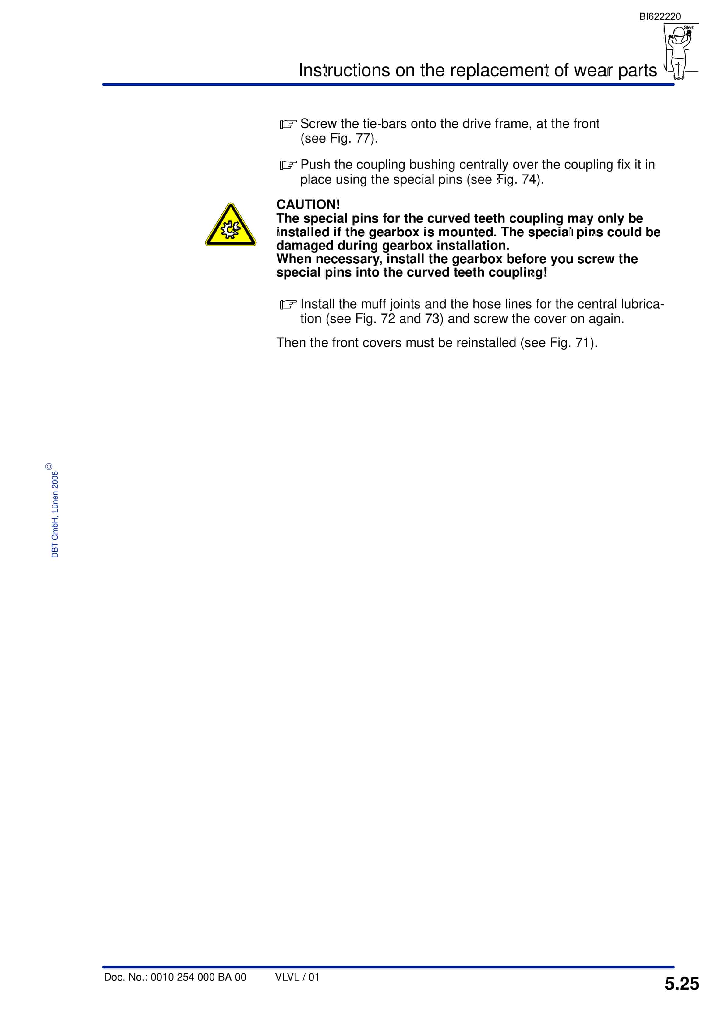 Bucyrus SH-AFC PF 6-1142 Technical Manual BI622220-5