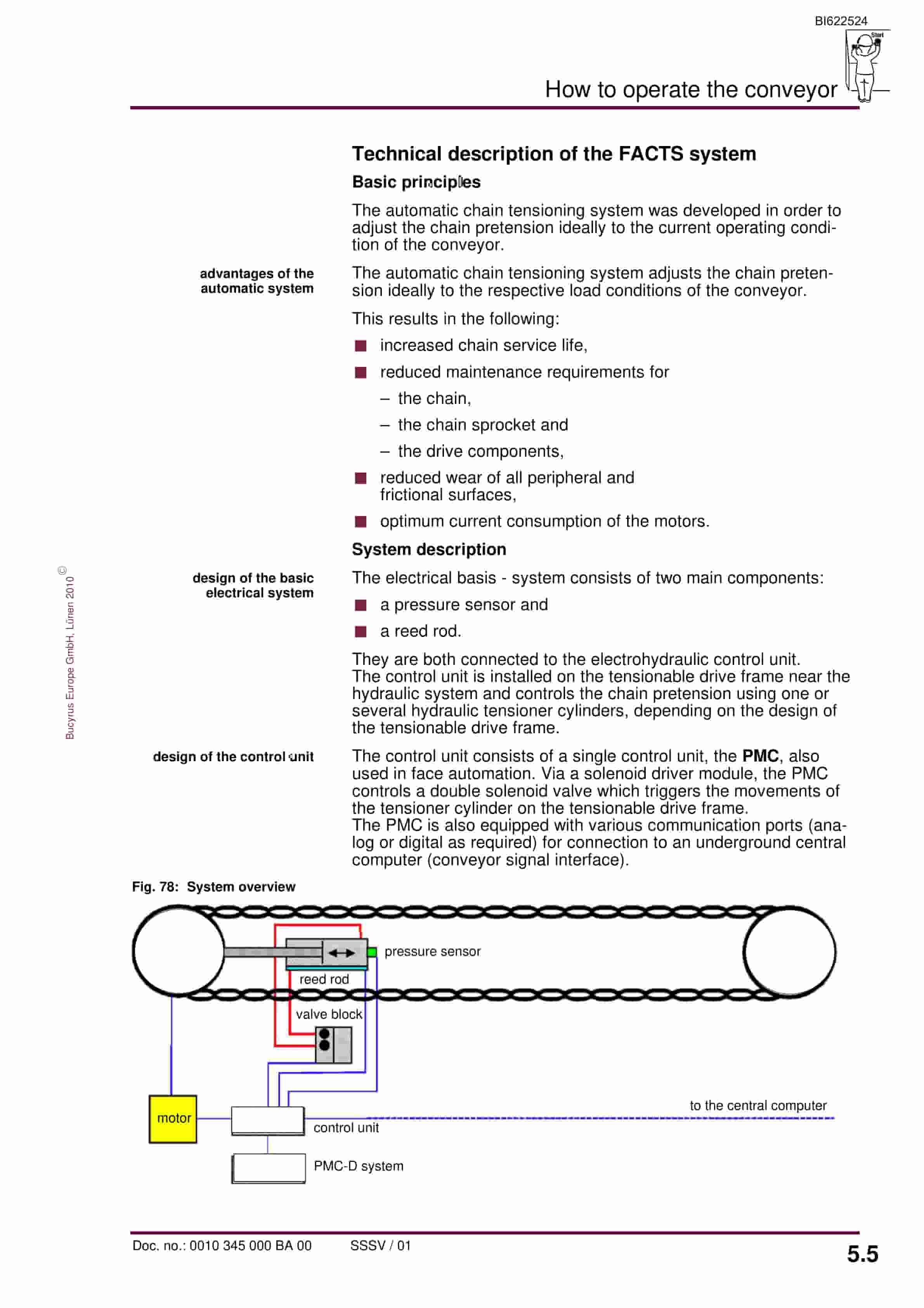 Bucyrus SH-AFC PF 6H-1542 Operating Manual BI622524-3