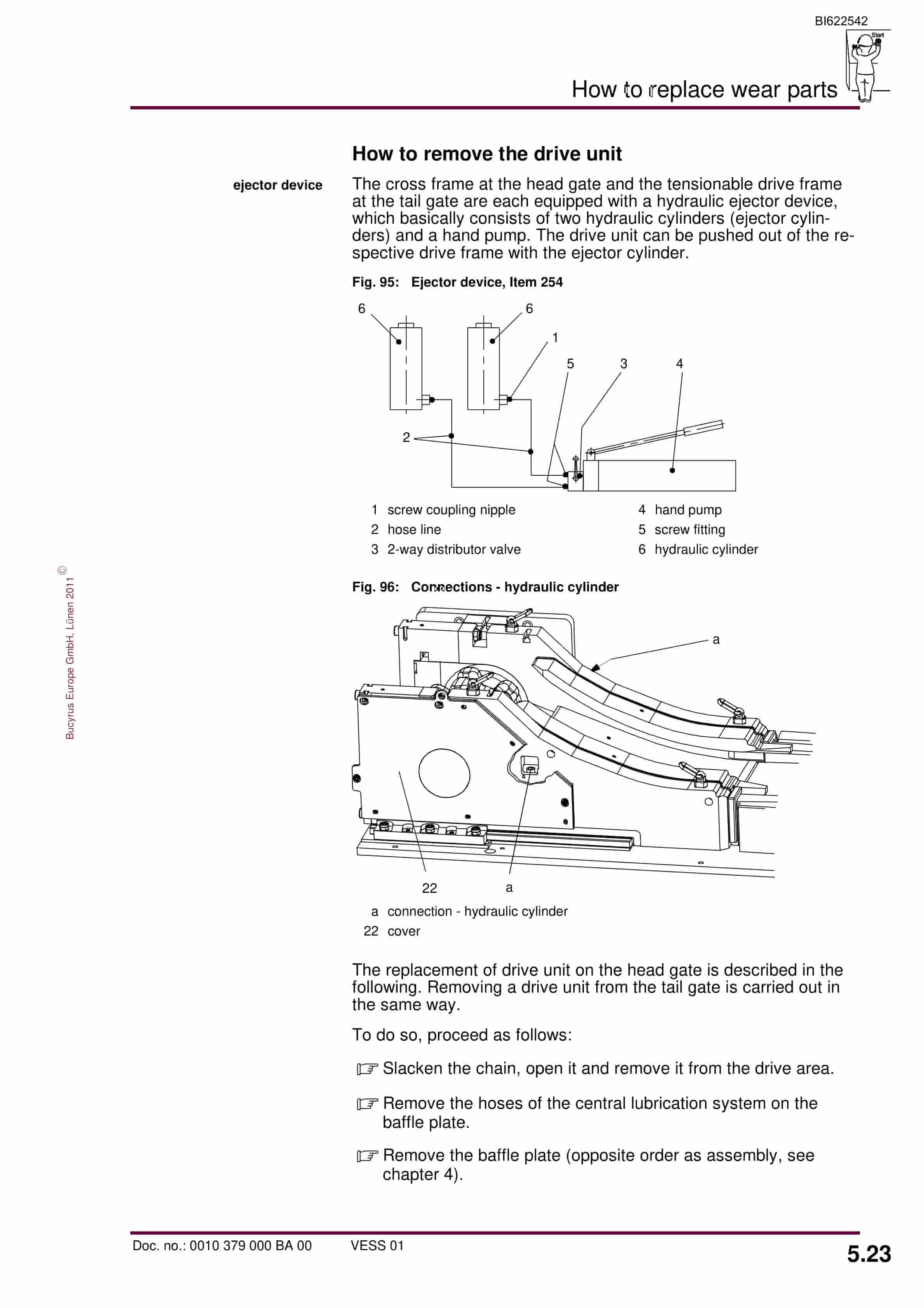 Bucyrus SH-AFC PF 6H-1542 Operating Manual BI622542-5