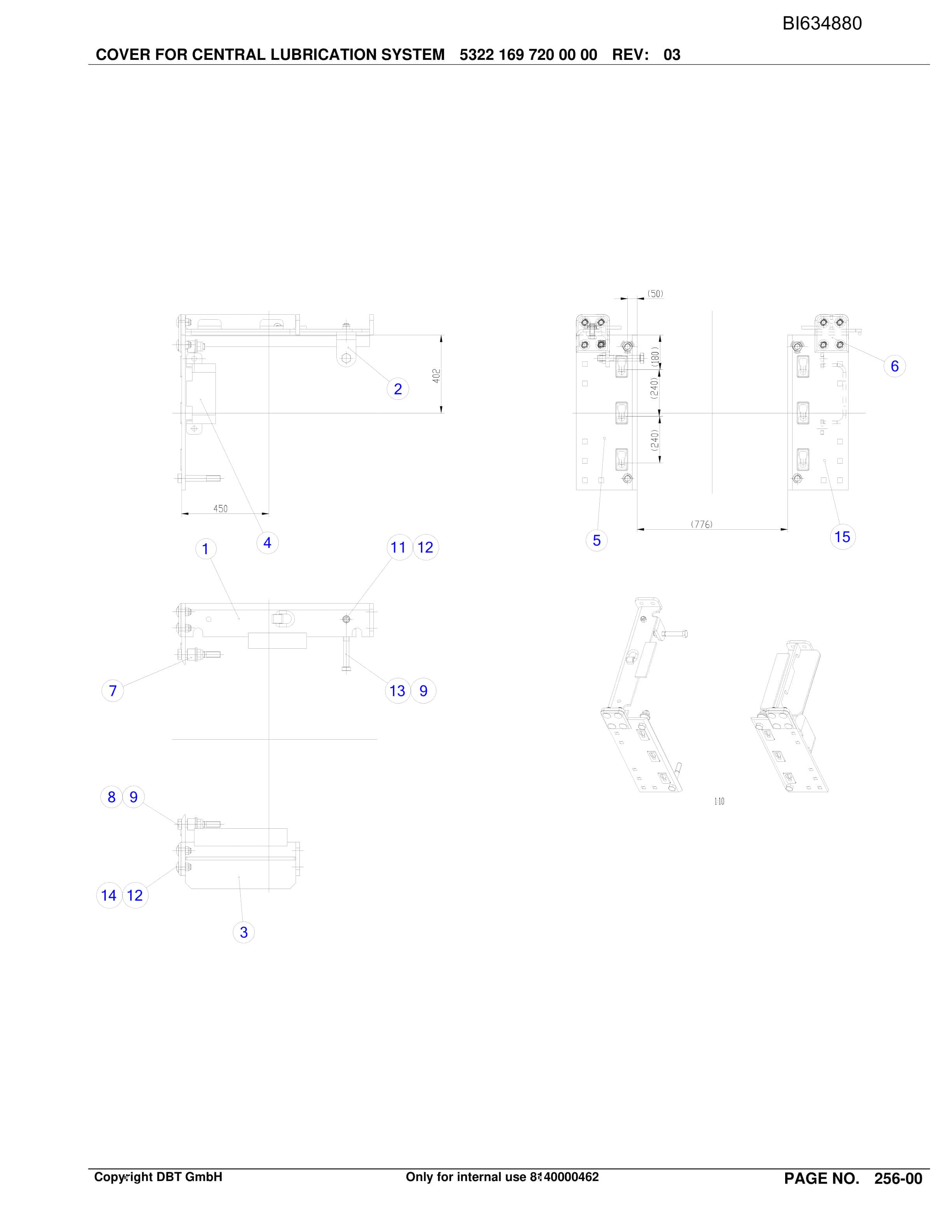 Bucyrus SHANXI LILIU Documentation Parts Catalog BI634880-3
