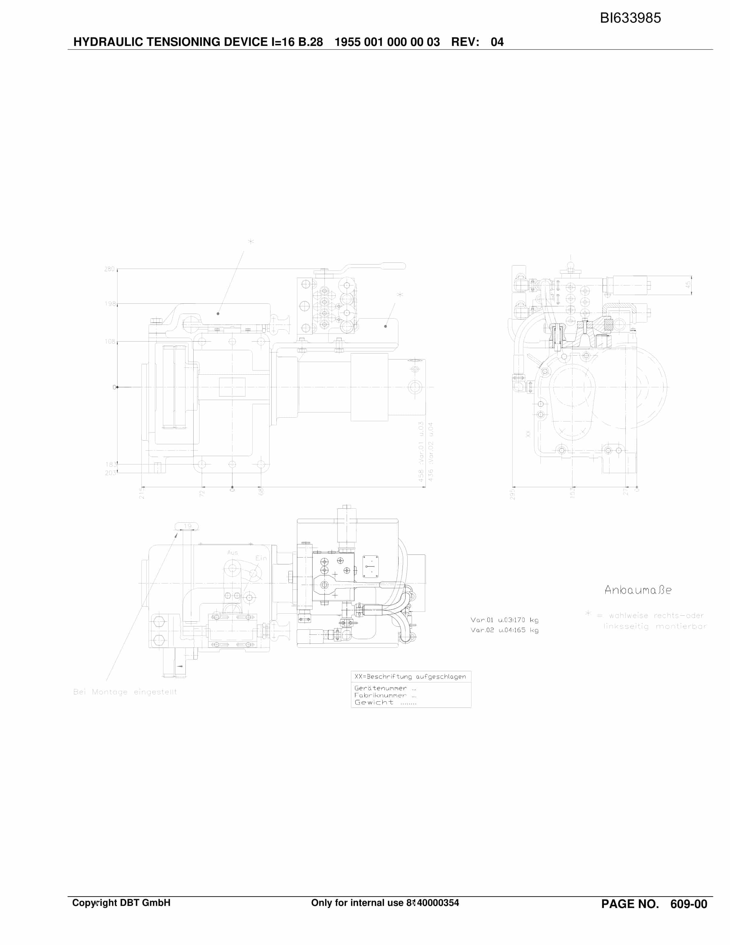 Bucyrus SHENHUA 10, BSL PF 6-1542 Parts Catalog BI633985-2