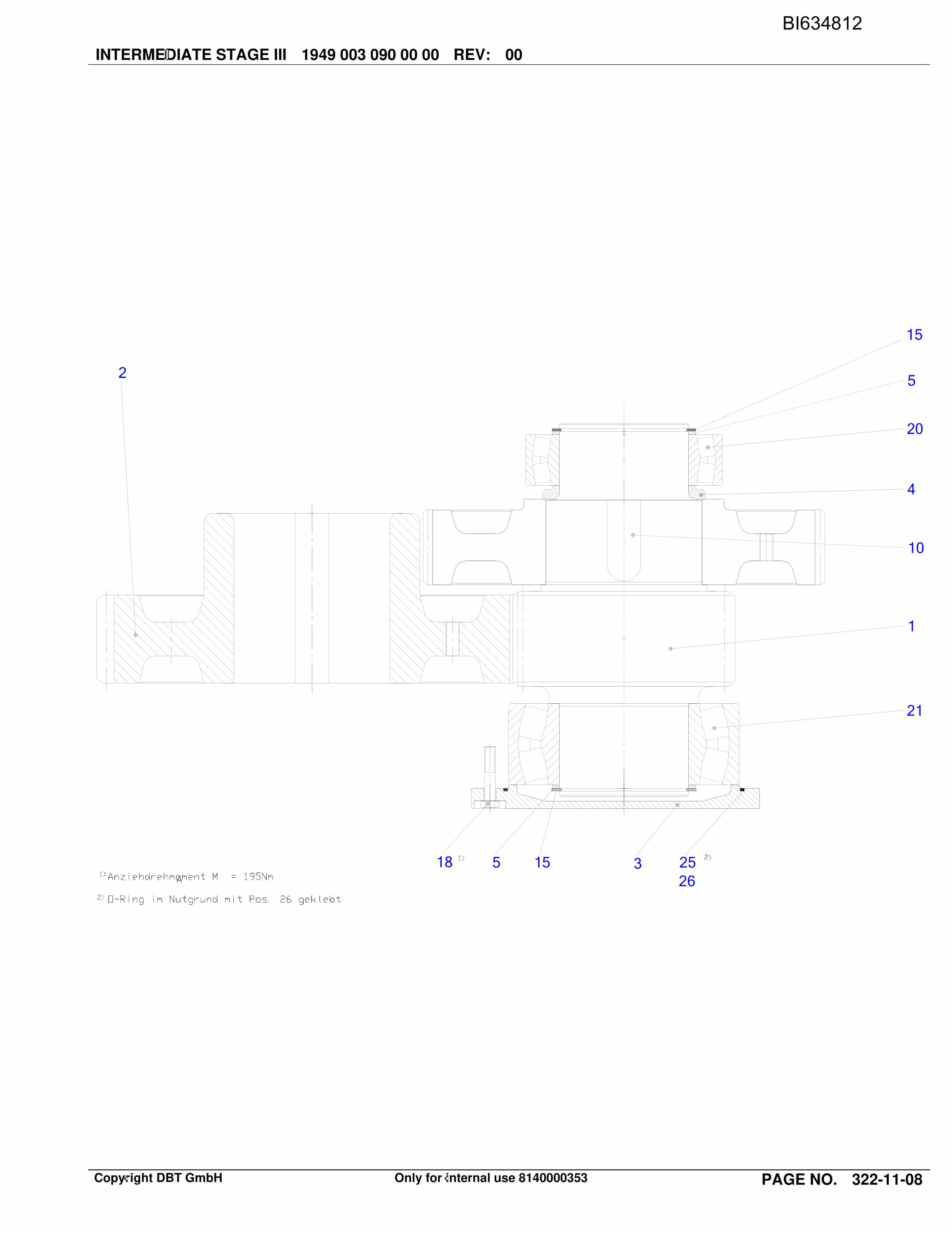 Bucyrus SHENHUA 9, SH-AFC PF6-1342 Parts Catalog BI634812-4
