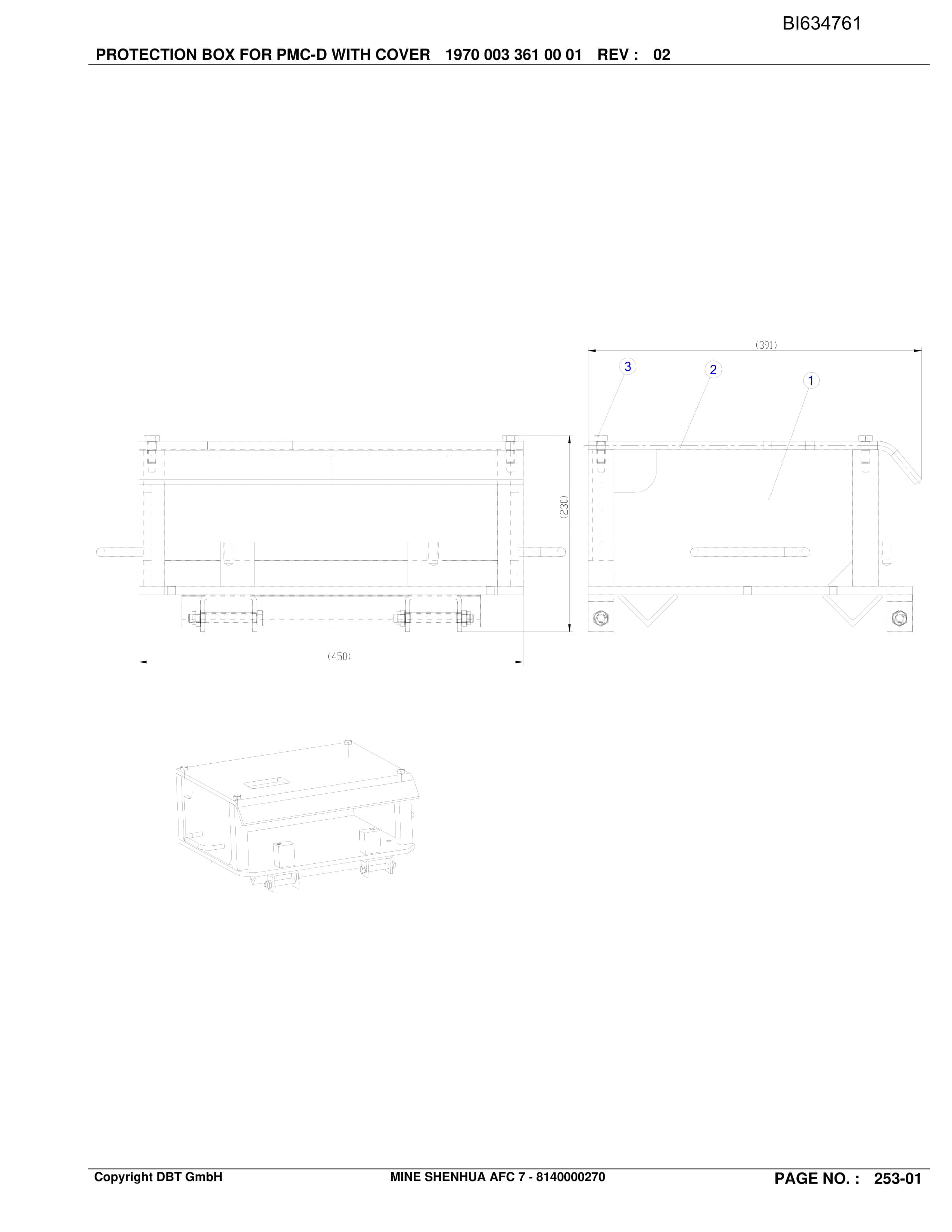 Bucyrus SHENHUA AFC 7, SH-AFC PF6-1342 Parts Catalog BI634761-2