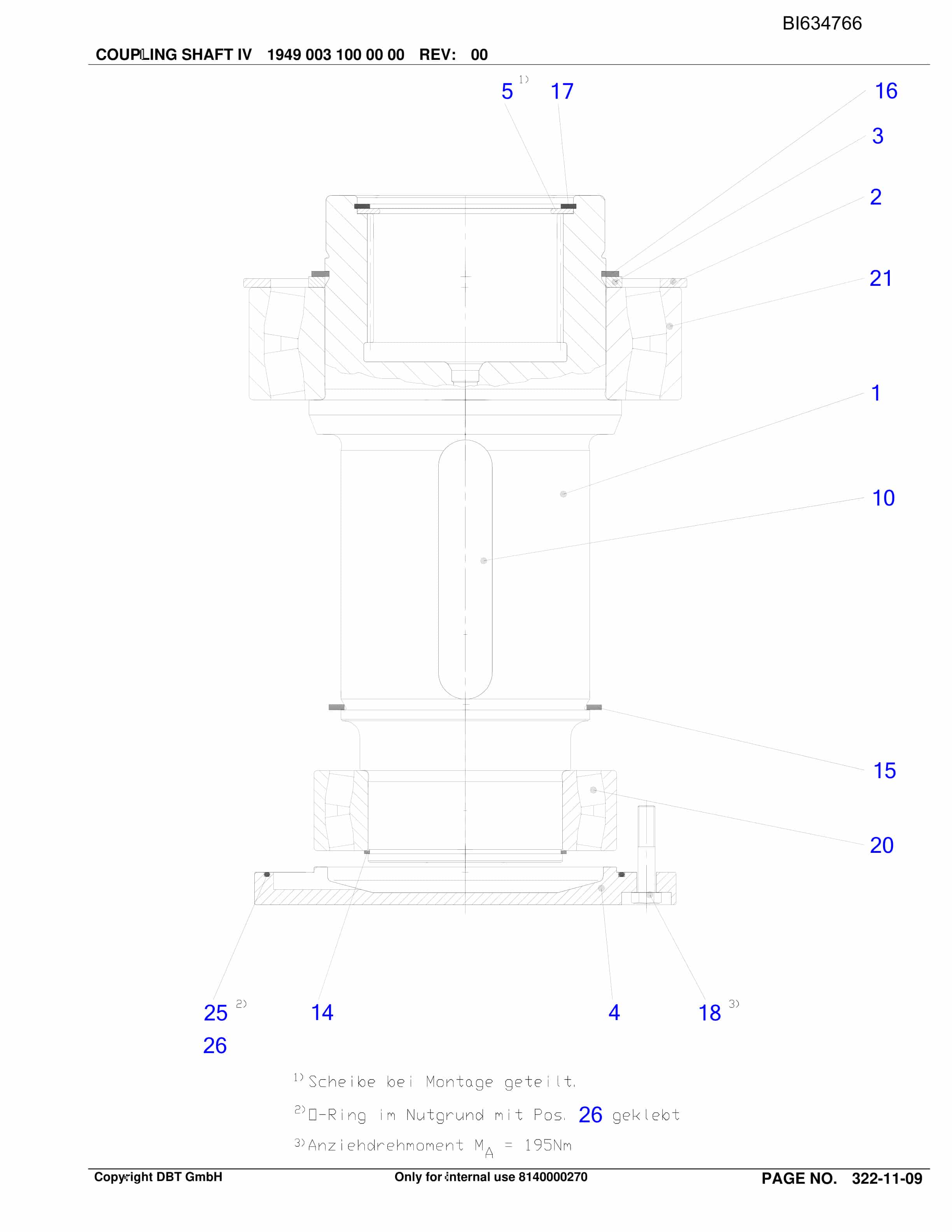 Bucyrus SHENHUA AFC 7, SH-AFC PF6-1342 Parts Catalog BI634766-4