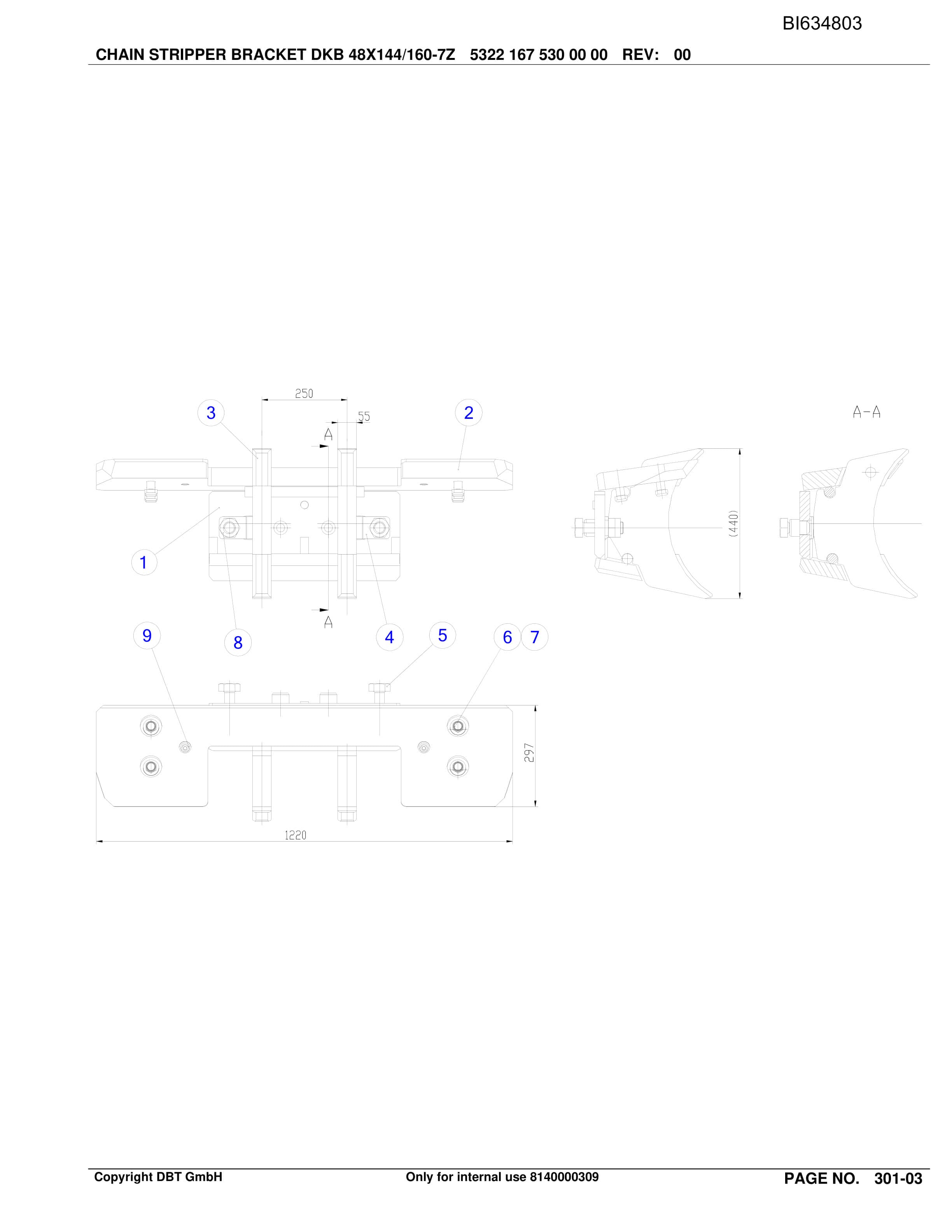 Bucyrus SHENHUA AFC 8, SH-AFC PF6-1342 Parts Catalog BI634803-3