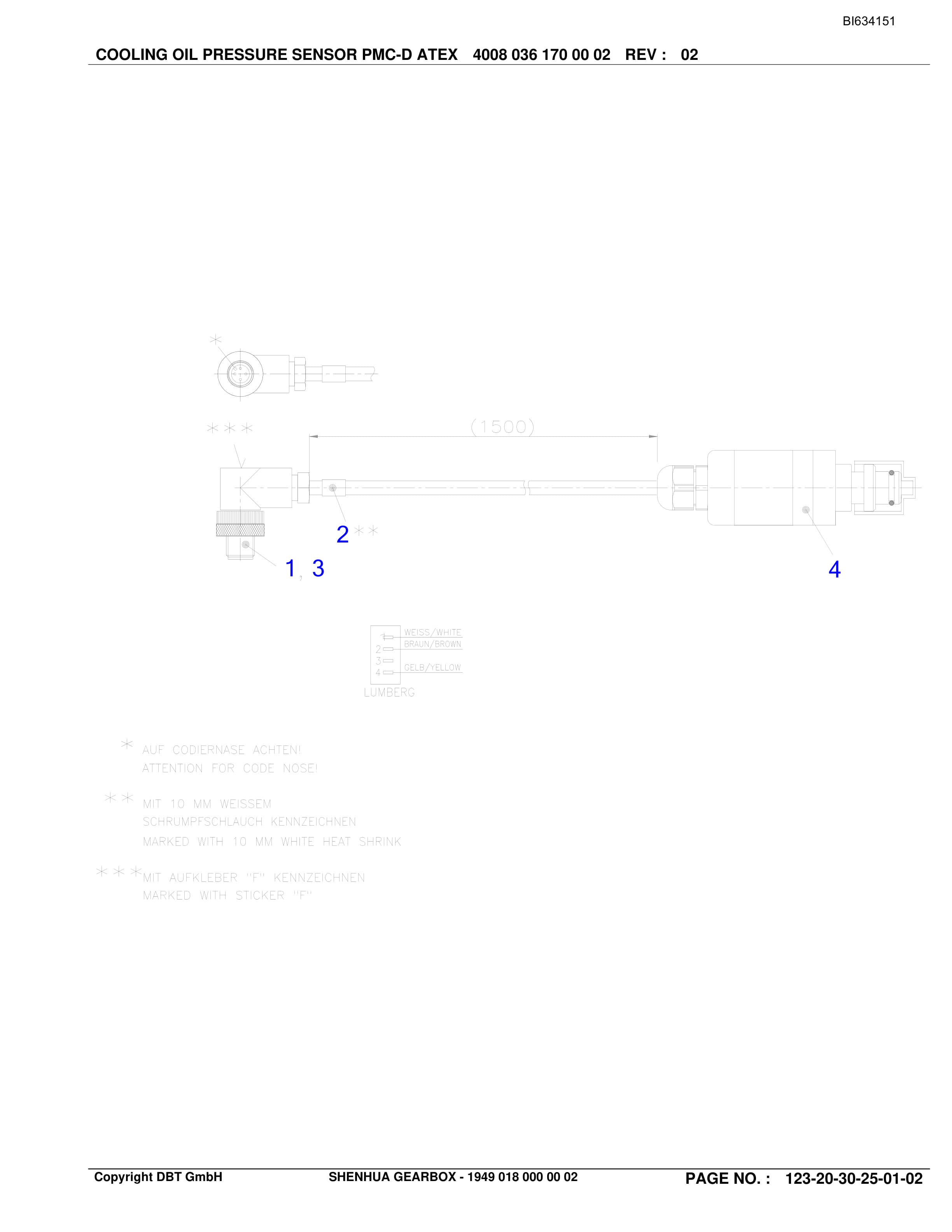 Bucyrus SHENHUA Gearbox Parts Catalog BI634151-4