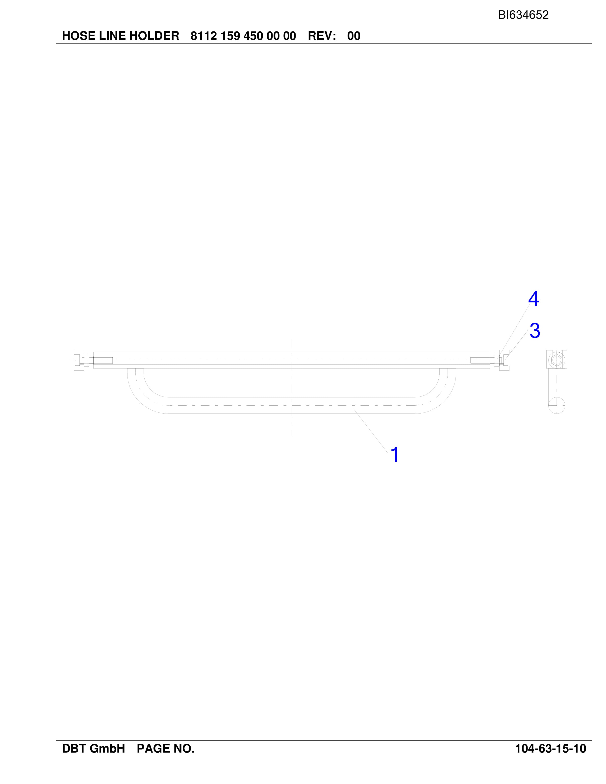 Bucyrus SHENHUA - SHENDONG S7 DBT Shield And Supplies Parts Catalog BI634652-3