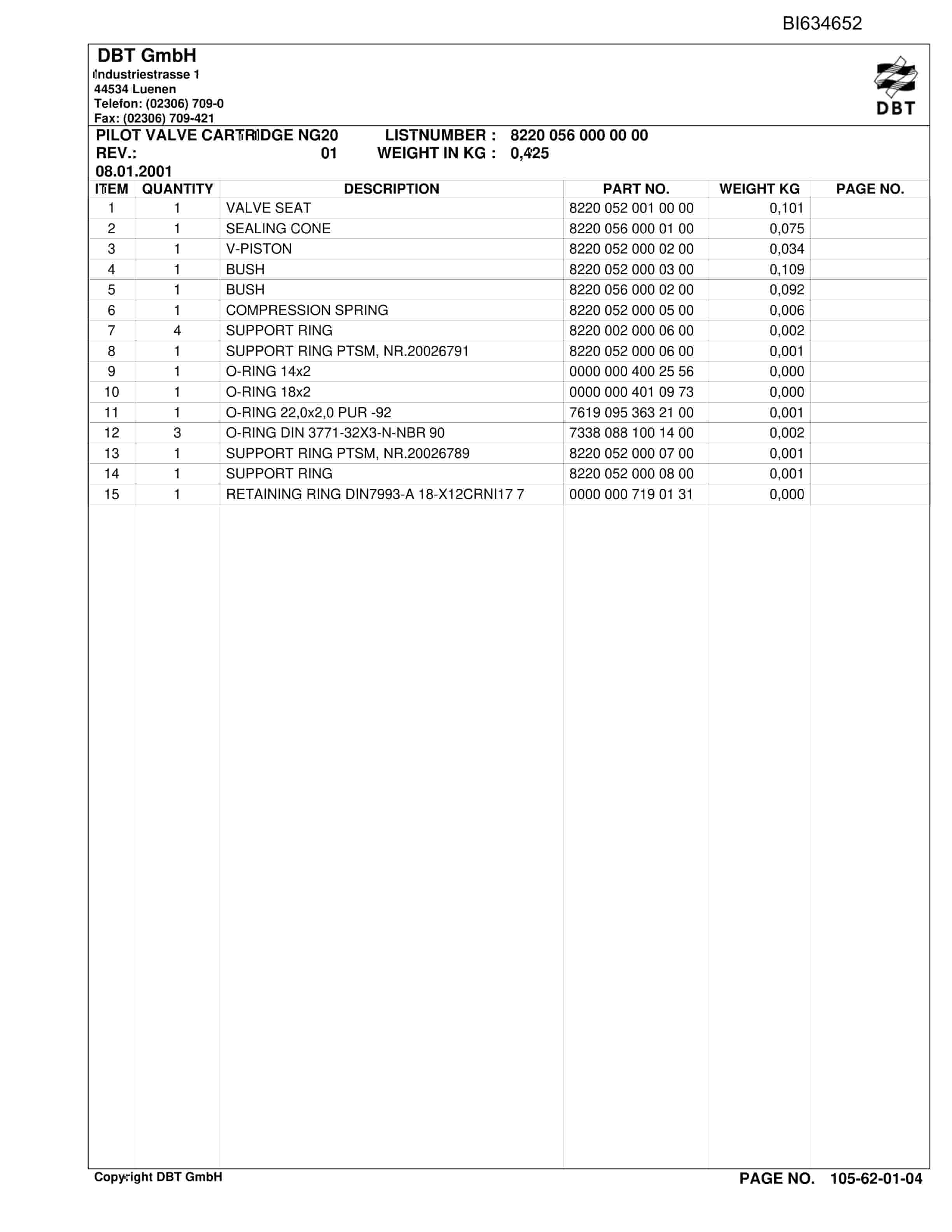 Bucyrus SHENHUA - SHENDONG S7 DBT Shield And Supplies Parts Catalog BI634652-4