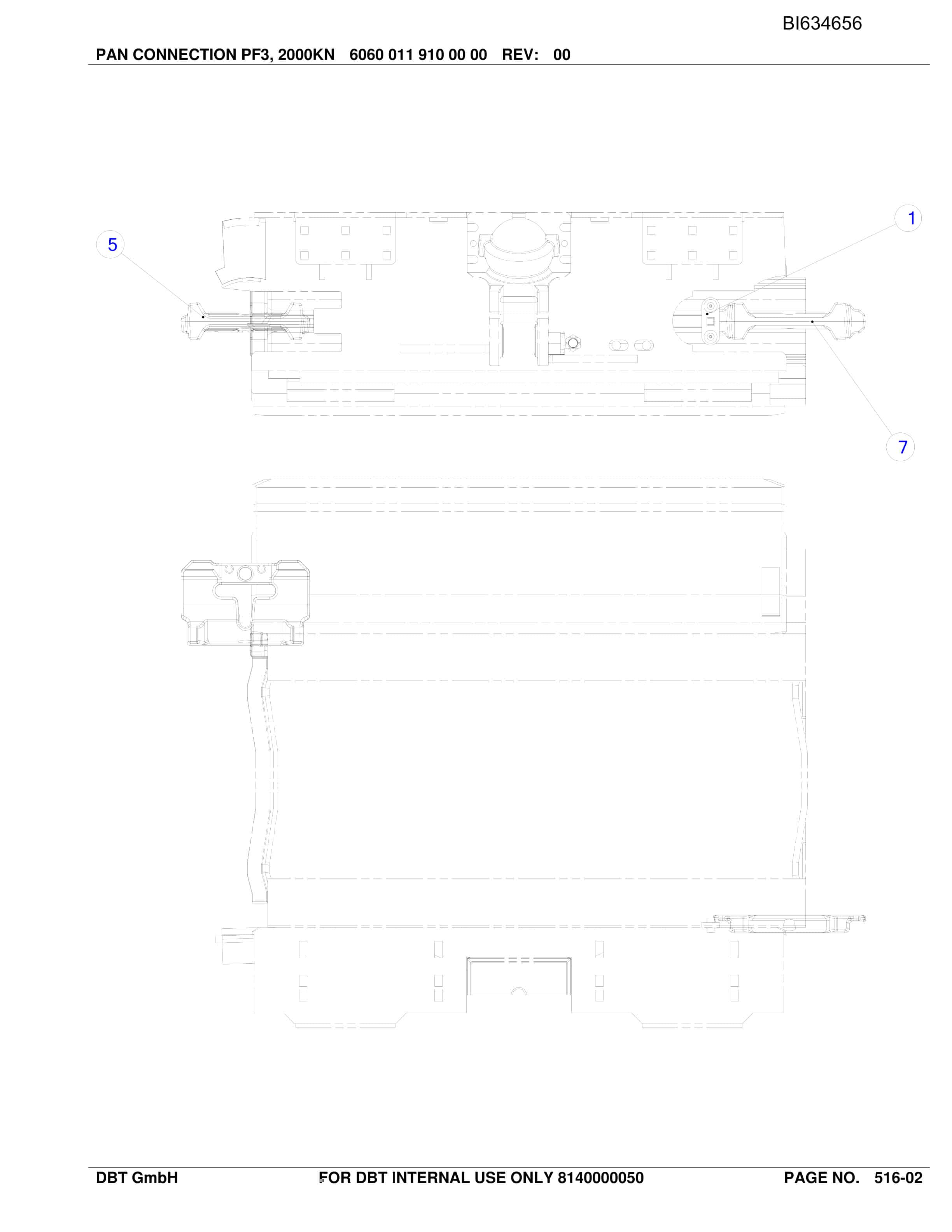 Bucyrus SHENYANG, GH-AFC PF 3-822 Parts Catalog BI634656-5