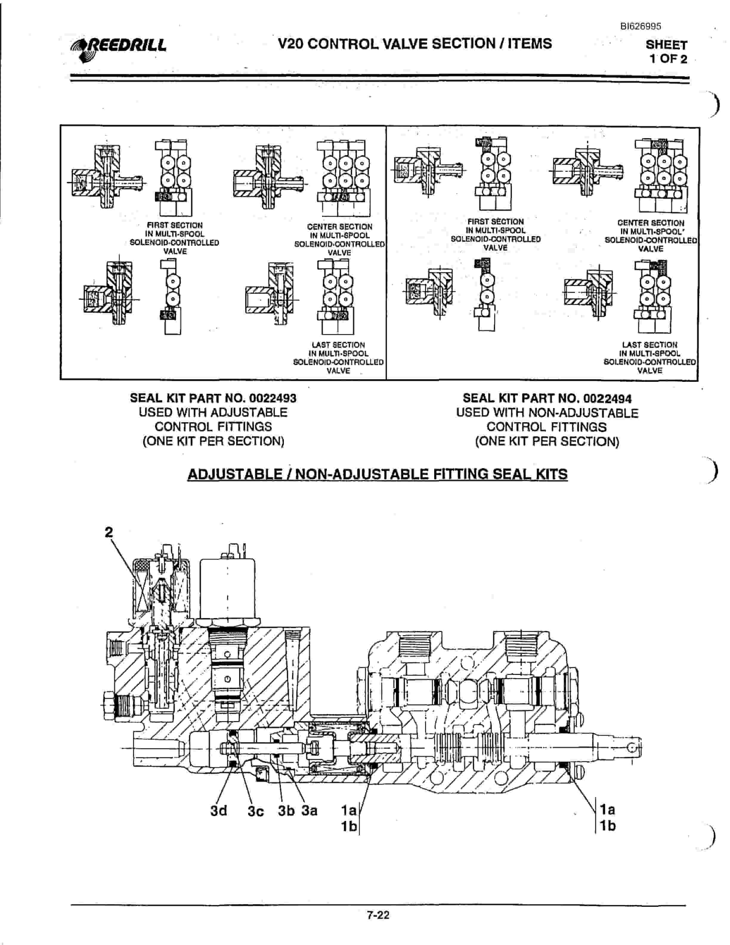 Bucyrus SK-50i Infinity Parts Catalog BI626995-4