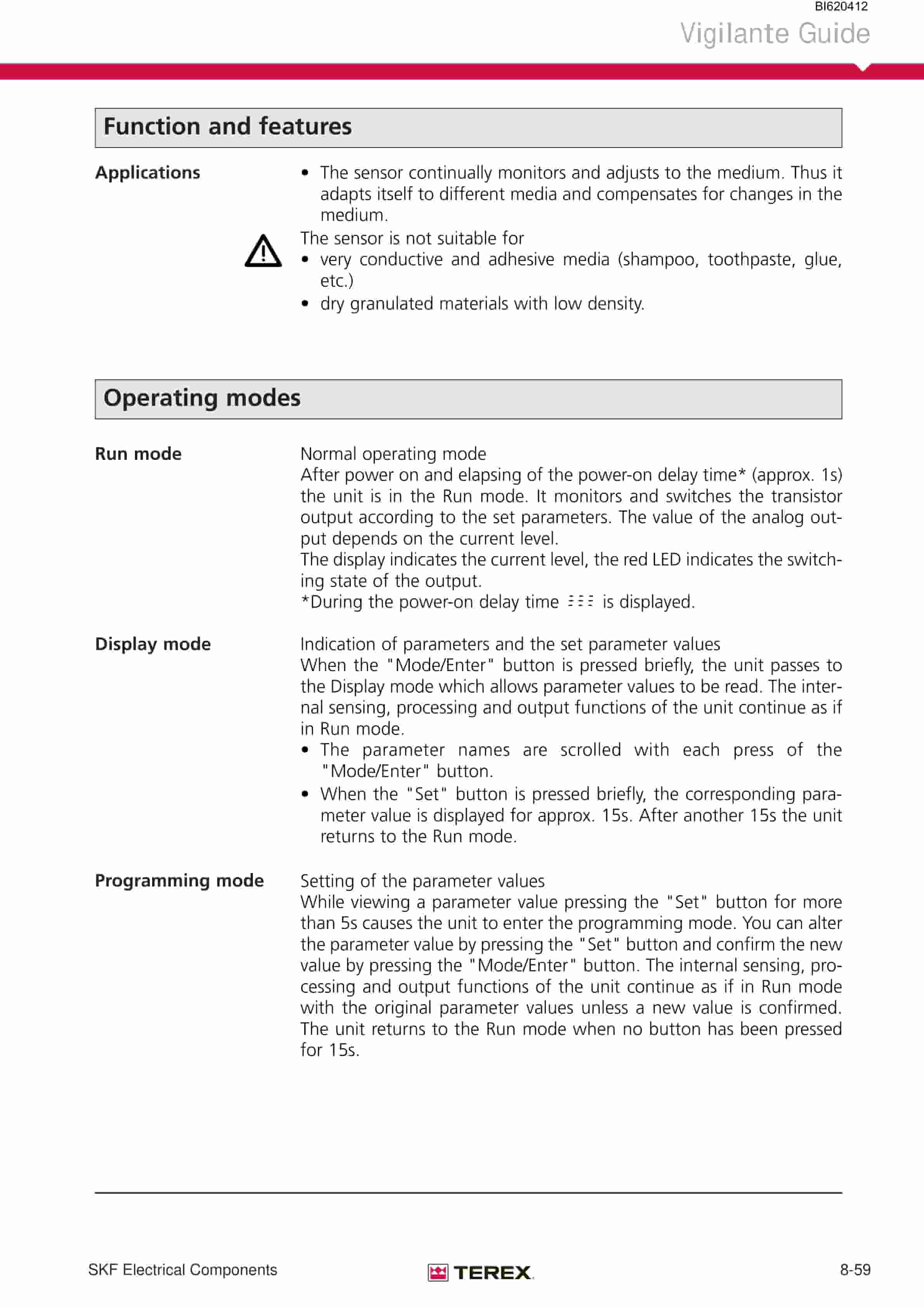 Bucyrus SKF-15 Infinity Blasthole Drill Technical Manual BI620412-4