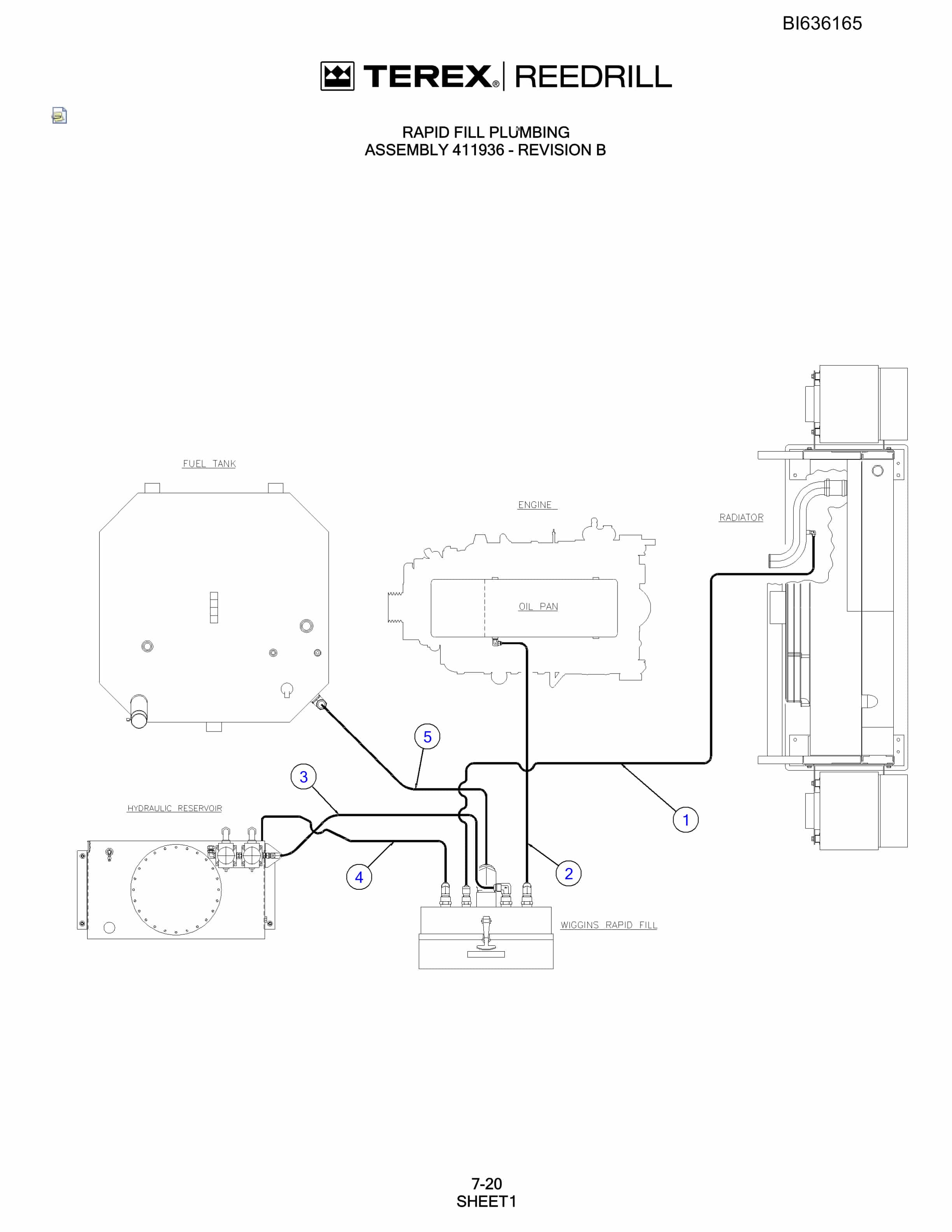Bucyrus SKF Infinity Blasthole Drill Parts Catalog BI636165-4