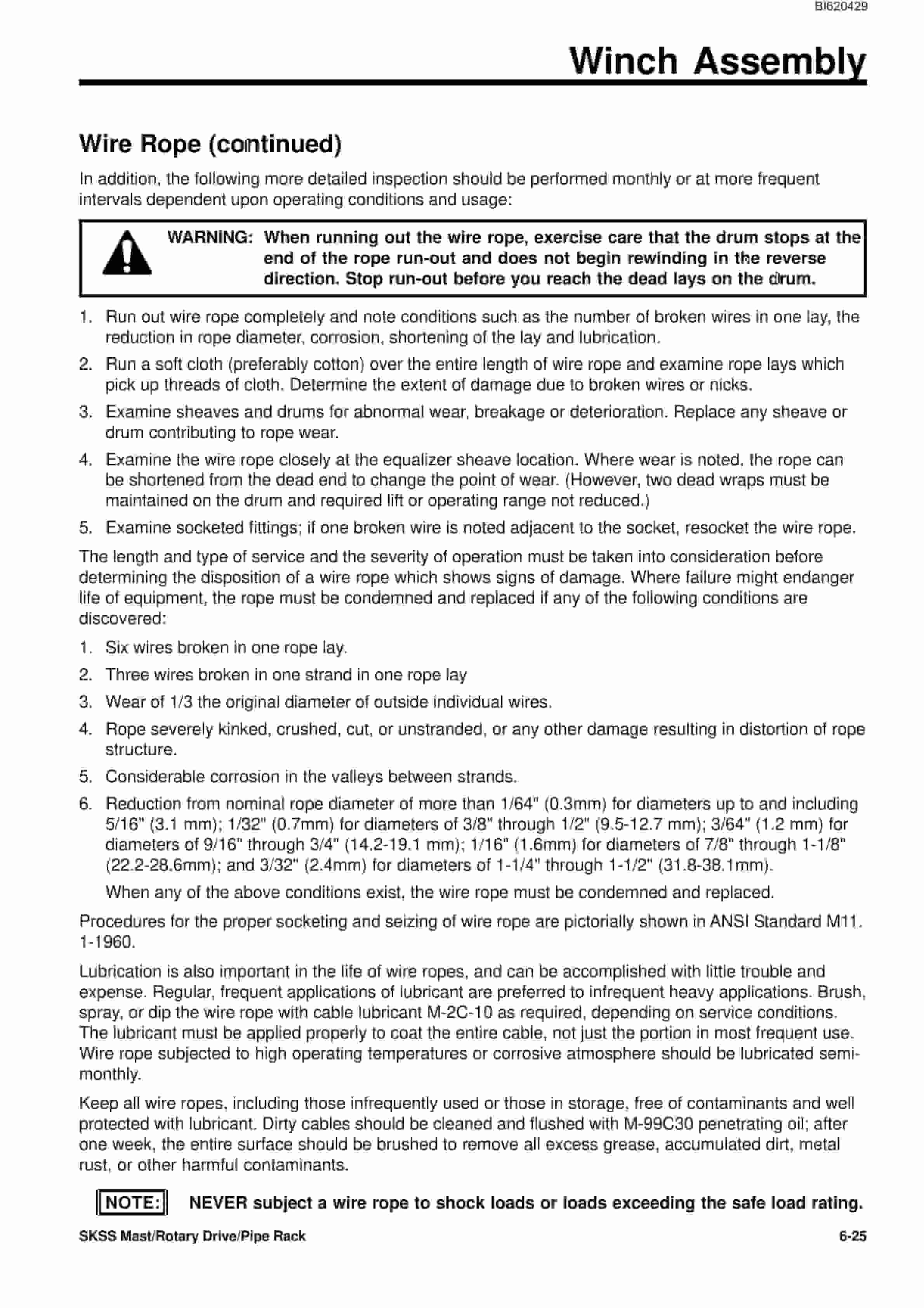 Bucyrus SKSS Infinity Blasthole Drill Technical Manual BI620429 2 Bucyrus SKSS Infinity Blasthole Drill Technical Manual BI620429 - Image 2