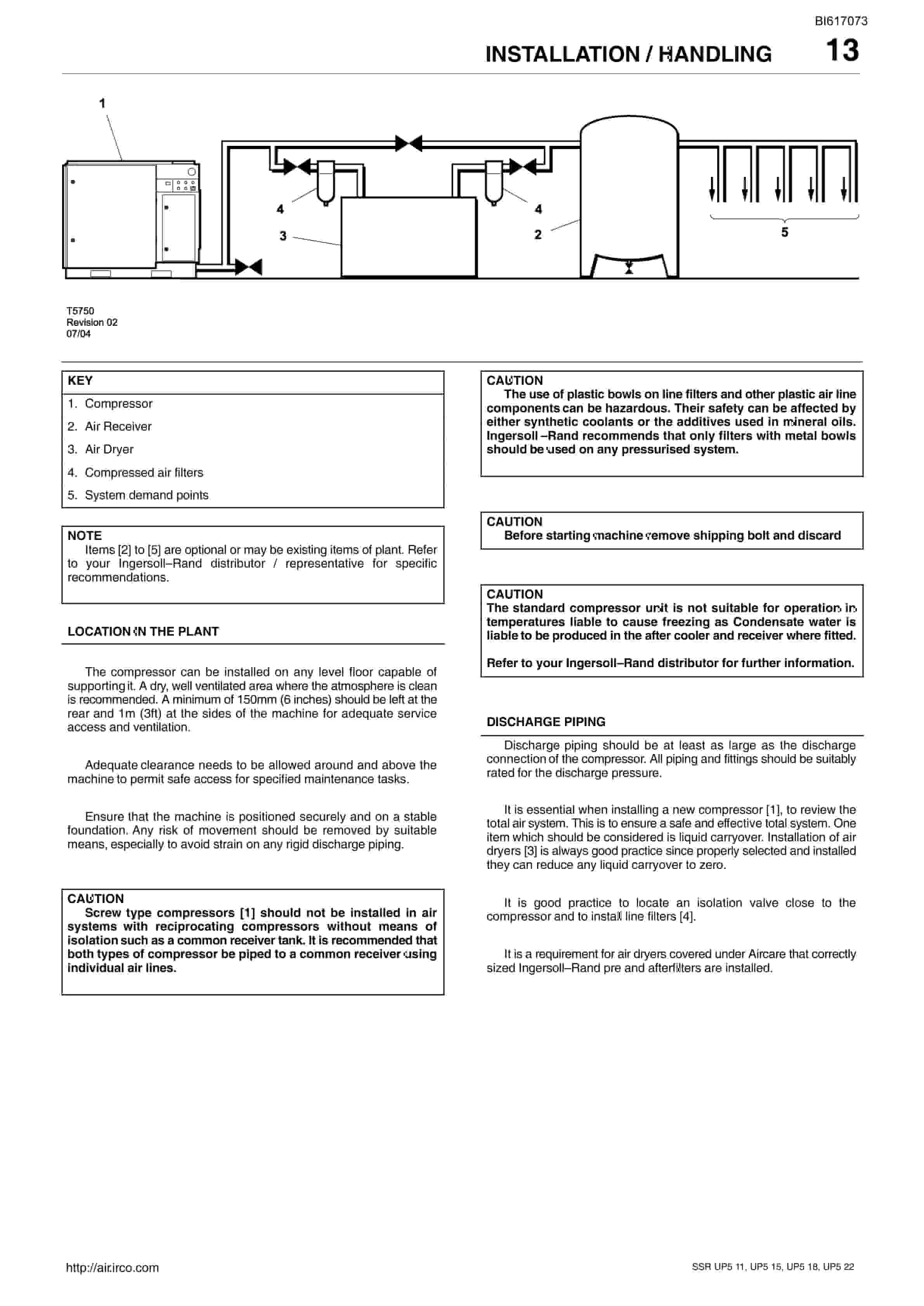 Bucyrus SSR UP5 11, UP5 15, UP5 18, UP5 22 50Hz Technical Manual BI617073 2 Bucyrus SSR UP5 11, UP5 15, UP5 18, UP5 22 50Hz Technical Manual BI617073 - Image 2
