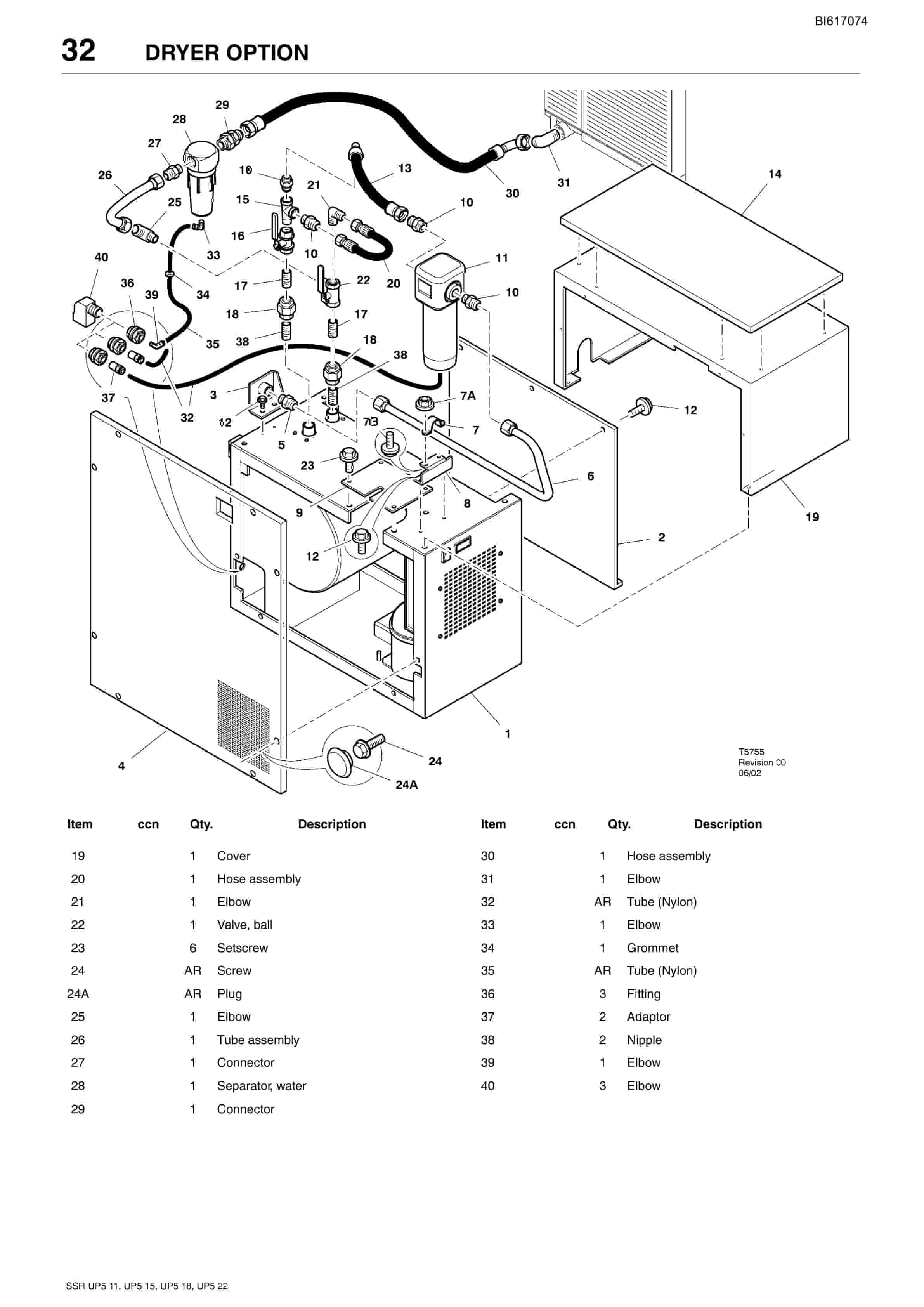 Bucyrus SSR UP5 11, UP5 15, UP5 18, UP5 22 50Hz Technical Manual BI617074 4 Bucyrus SSR UP5 11, UP5 15, UP5 18, UP5 22 50Hz Technical Manual BI617074 - Image 4