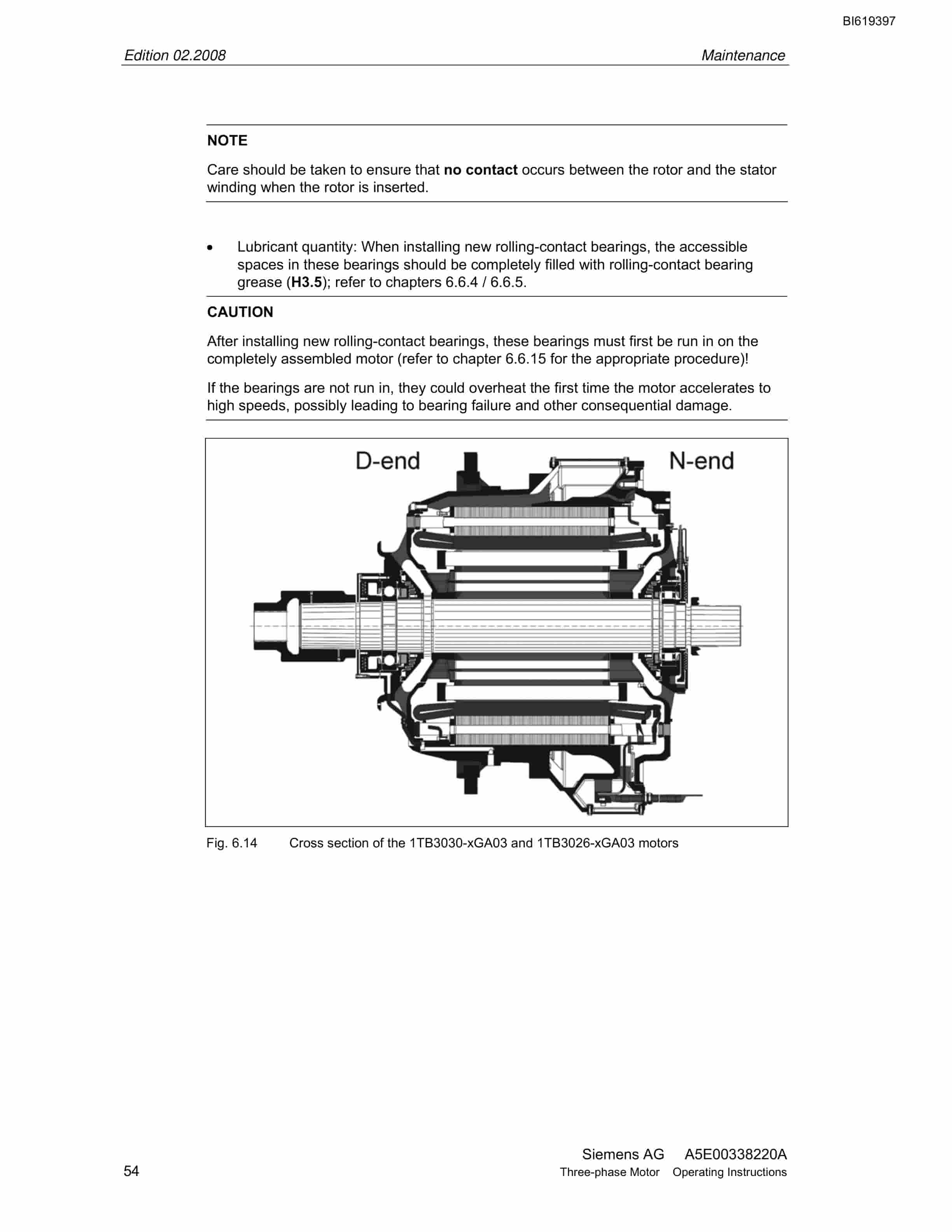 Bucyrus Three-Phase Mining Motor Technical Manual BI619397-2