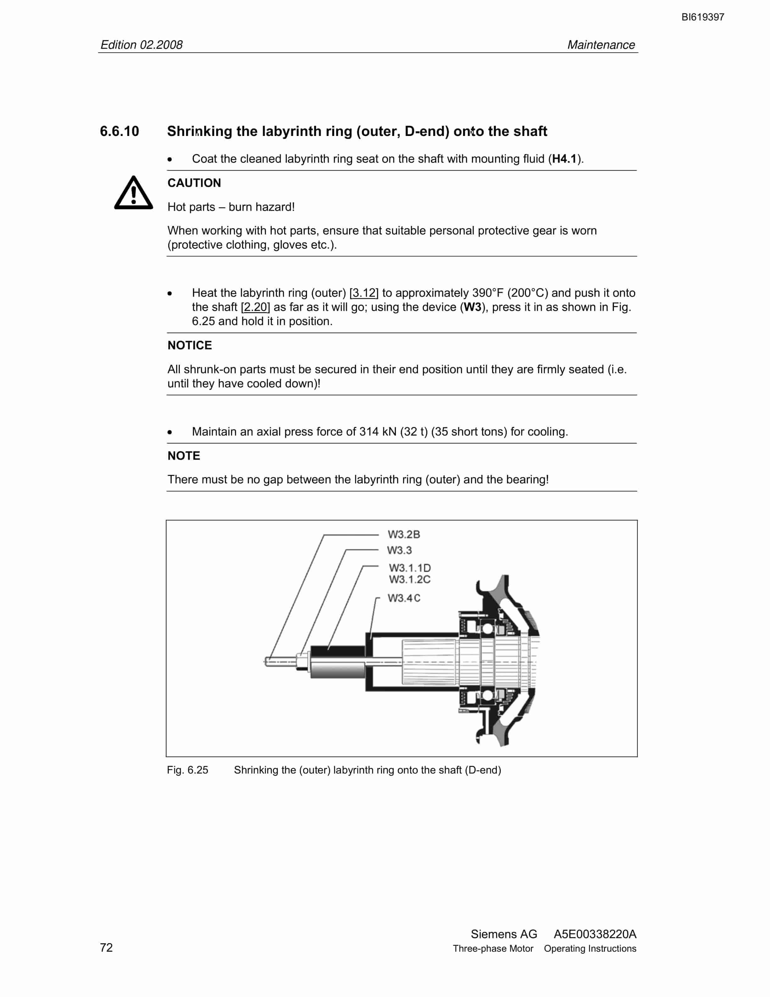 Bucyrus Three-Phase Mining Motor Technical Manual BI619397-3