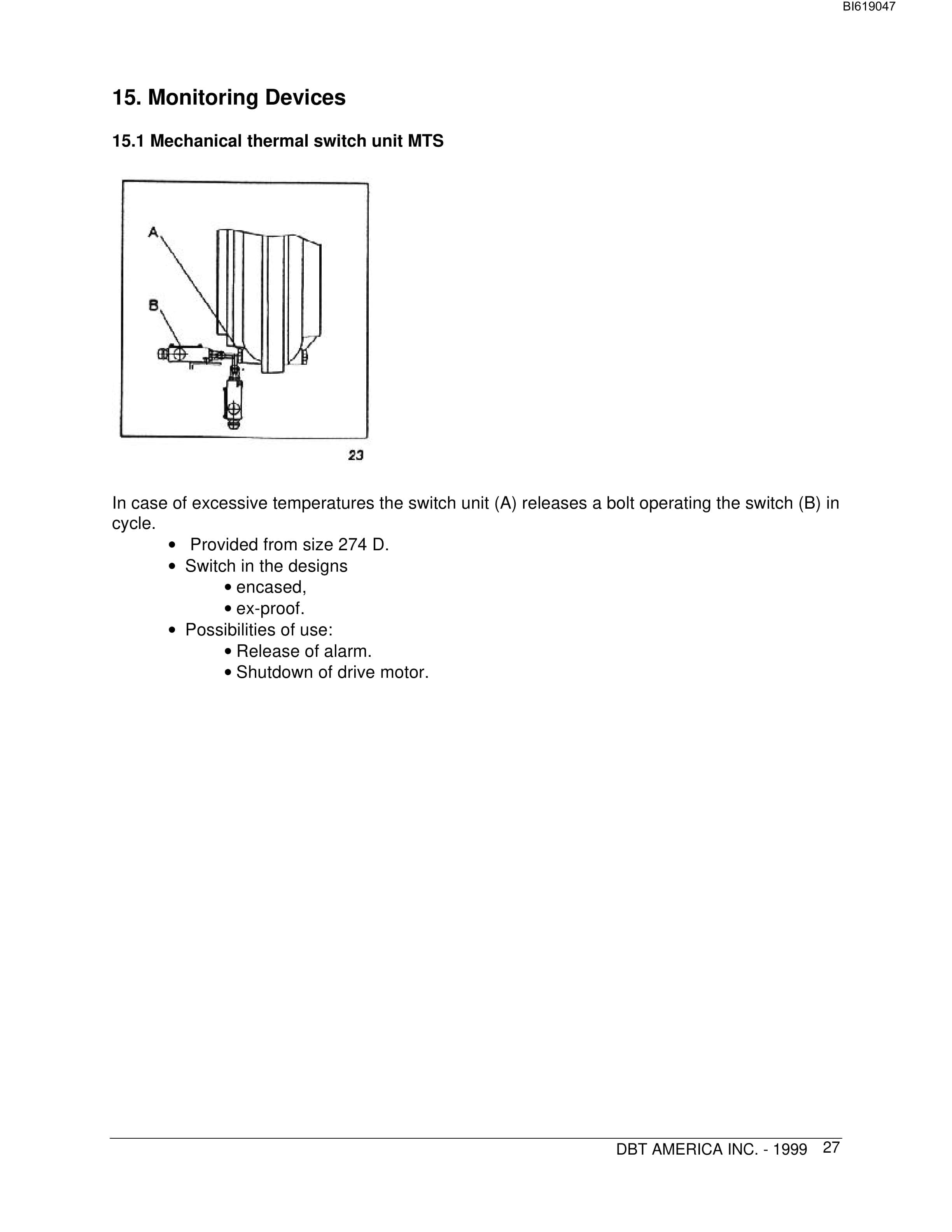 Bucyrus Turbo Couplings With Constant Filling Technical Manual BI619047-4