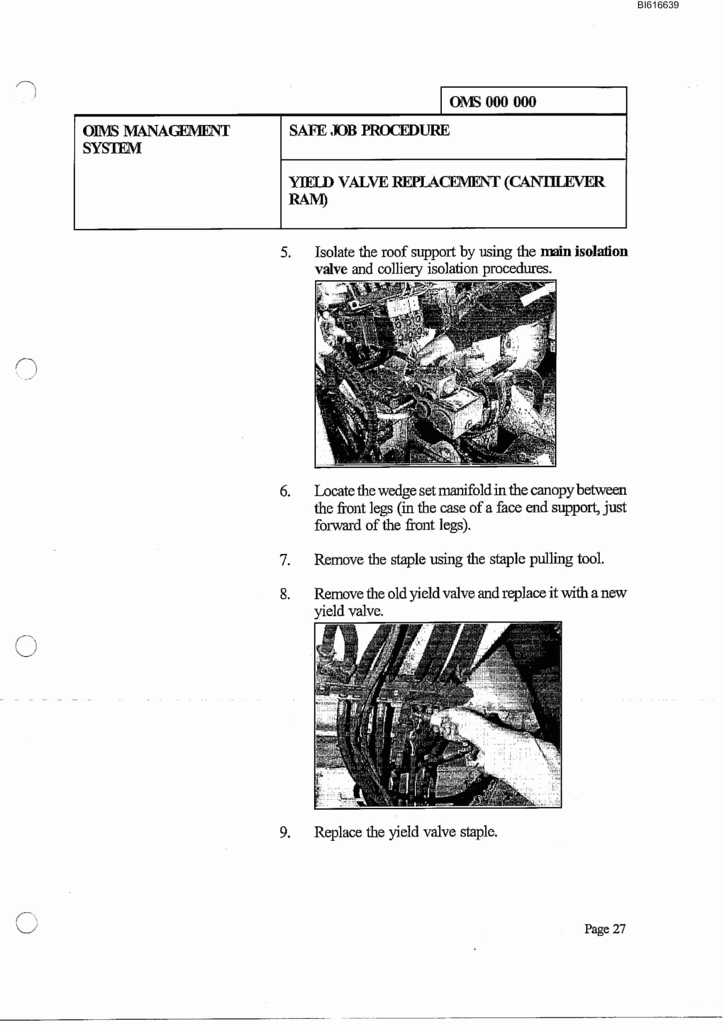 Bucyrus Ulan Colliery Technical Manual BI616639-4