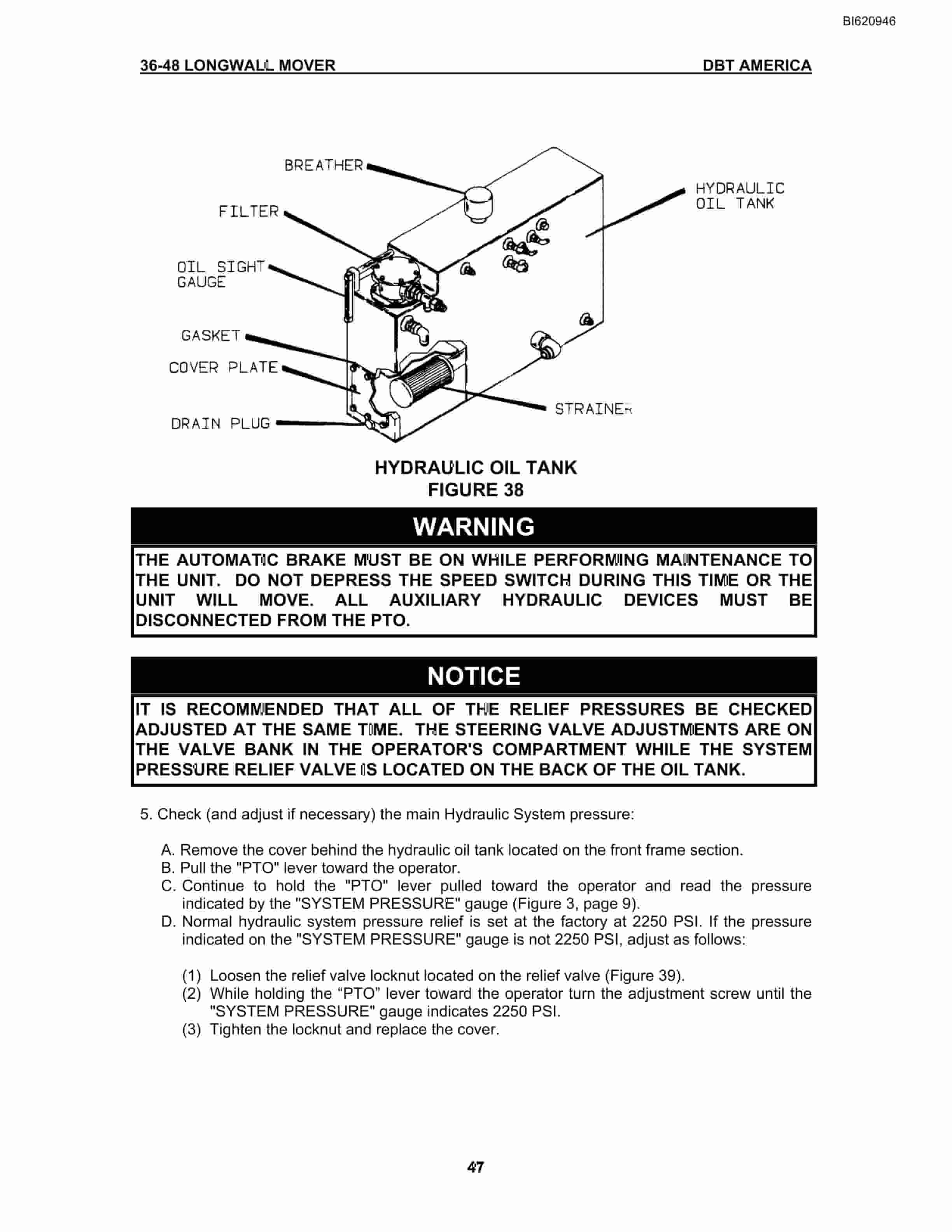 Bucyrus VT636-48 Longwall Mover Technical Manual BI620946-3