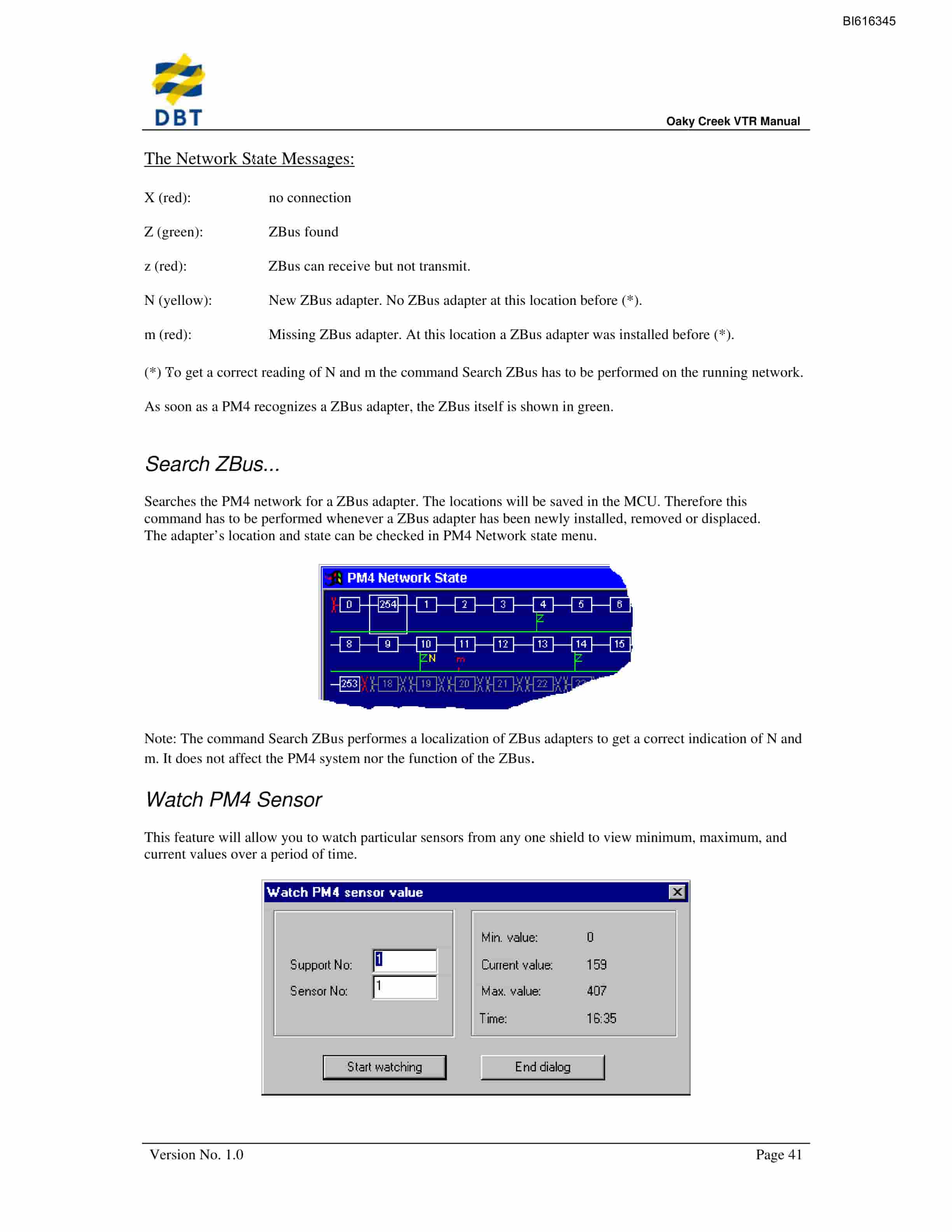 Bucyrus VTR32 Operating Software Technical Manual BI616345-5