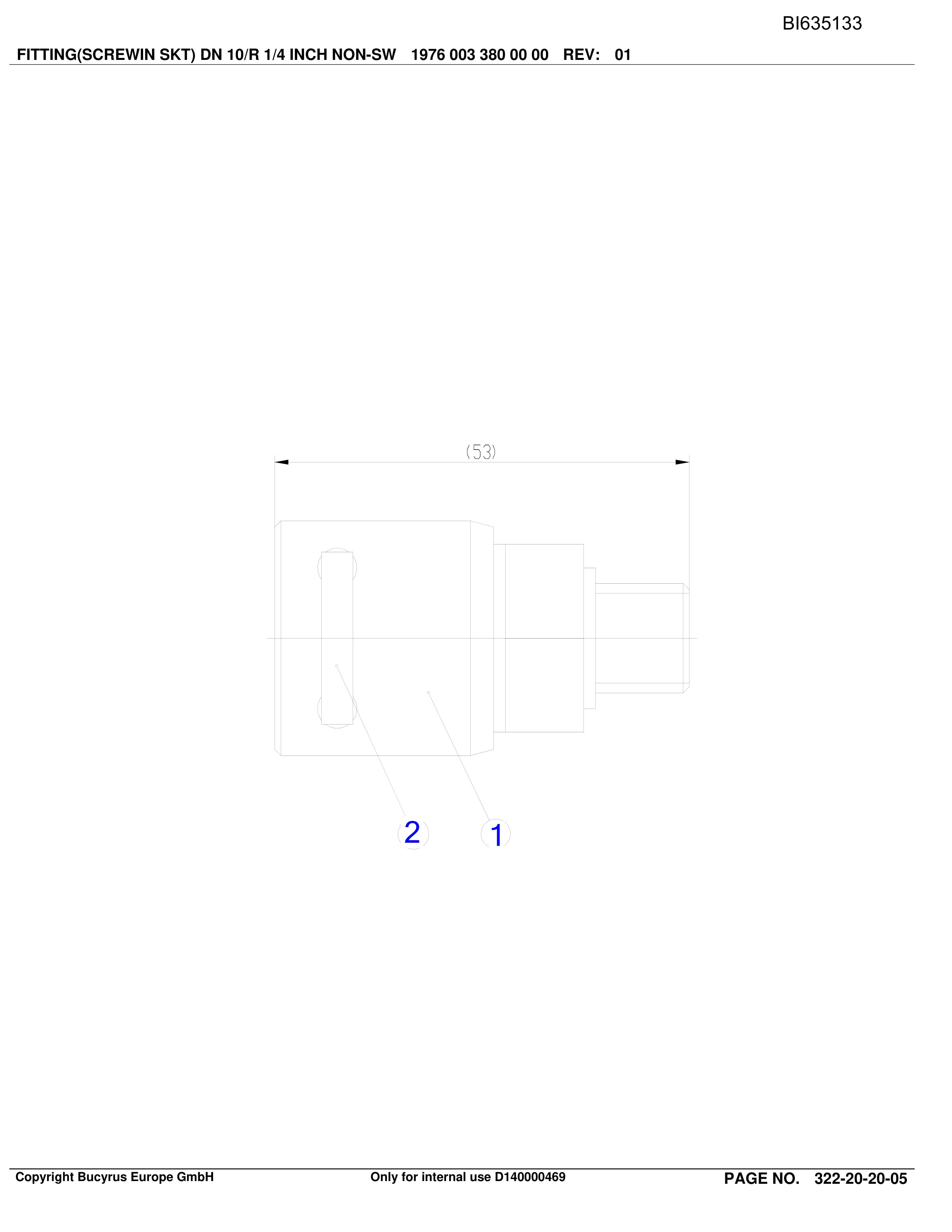 Bucyrus YANGQUAN RC Conveyer Parts Catalog BI635133-4
