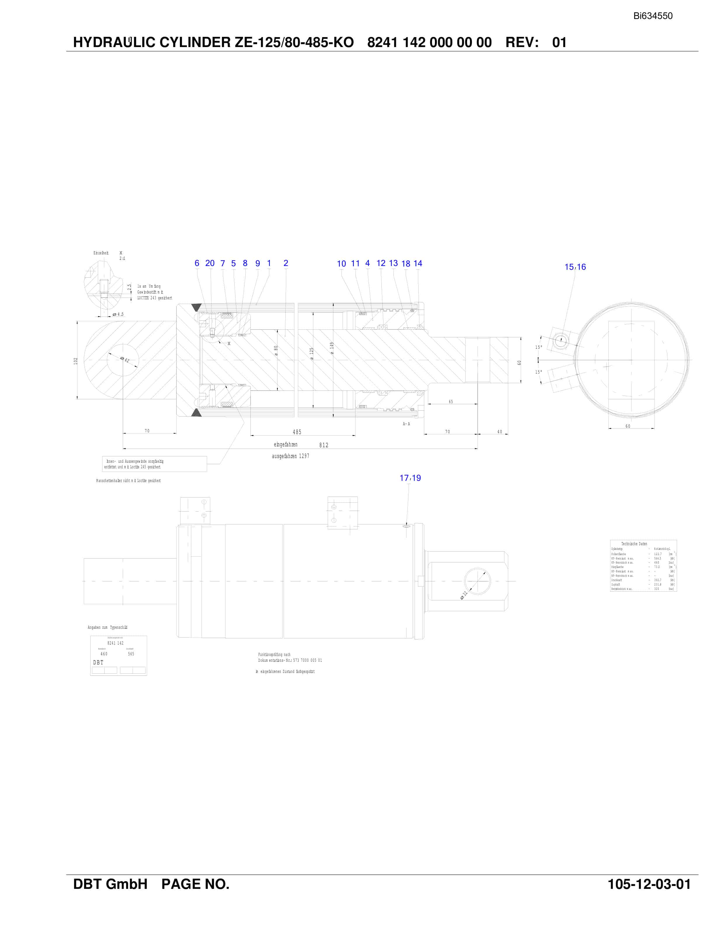 Bucyrus YUJIALIANG CHINA - DBT-Shield With Accessories Parts Catalog BI634550-2