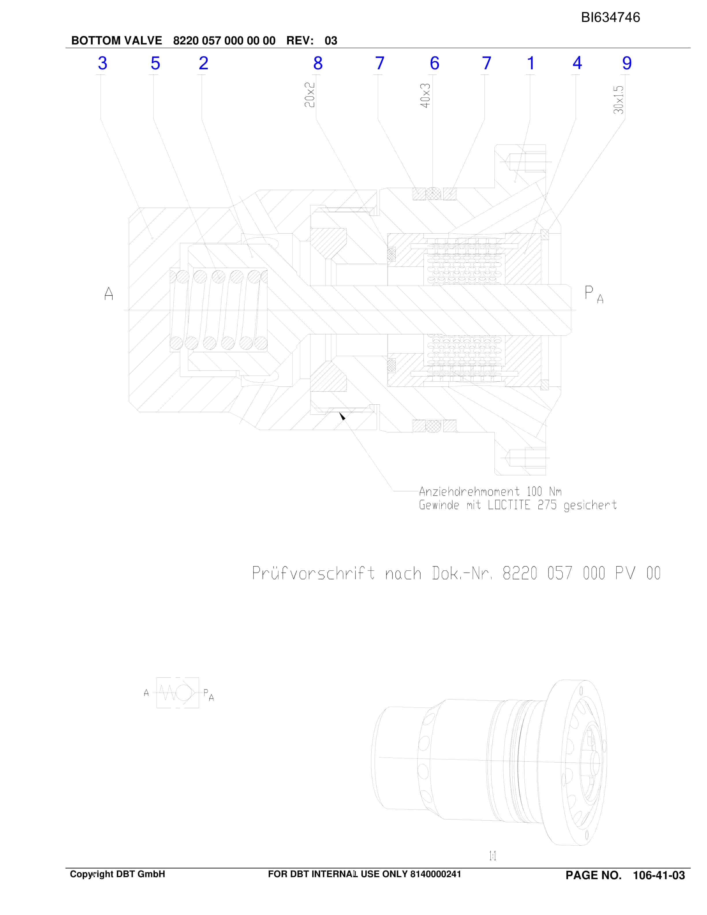 Bucyrus YULIN YUSHEN Coal DBT-Shield And Accessories Parts Catalog BI634746-5