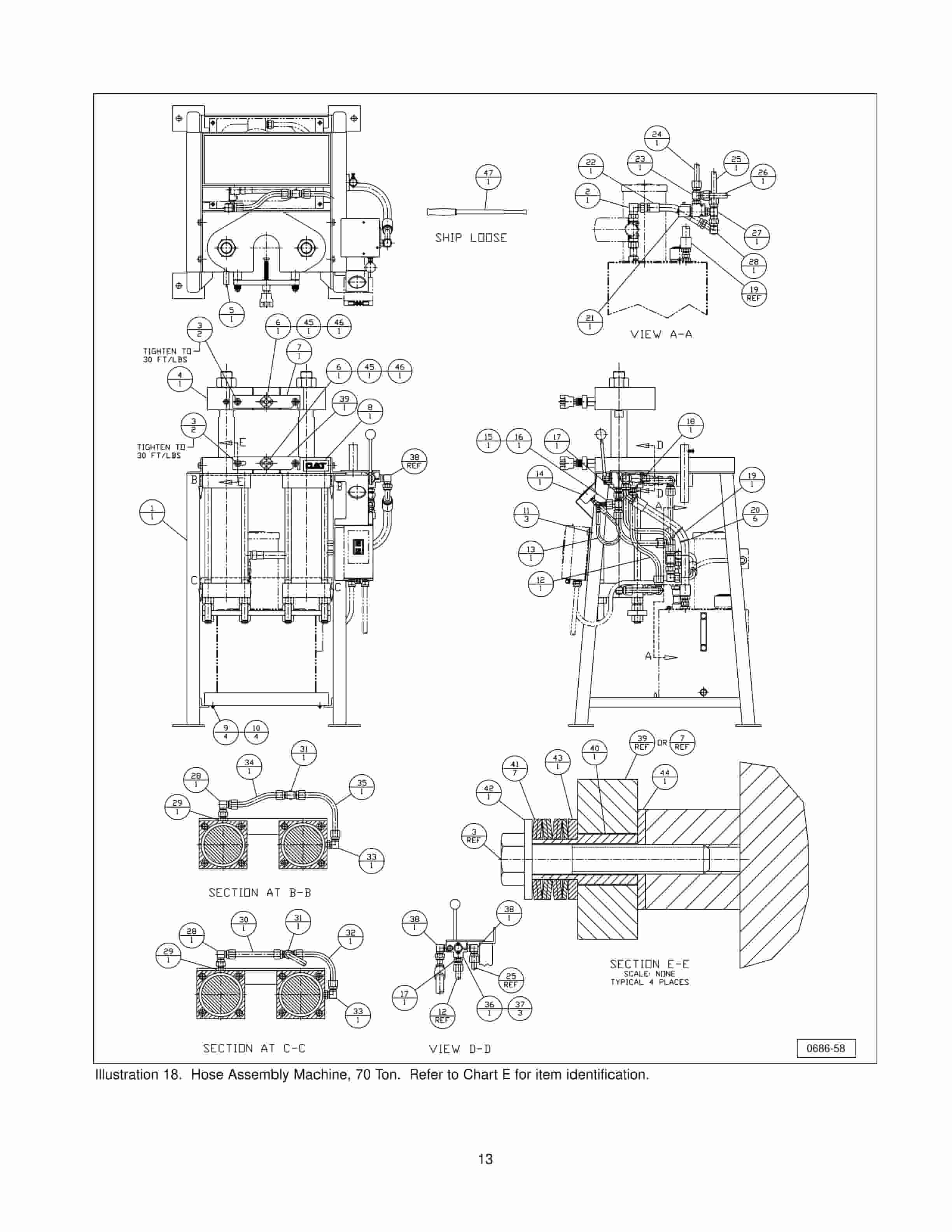 Caterpillar 139-5439 Combination Hose Machine Tool Operating Manual NEHS0686-01-4