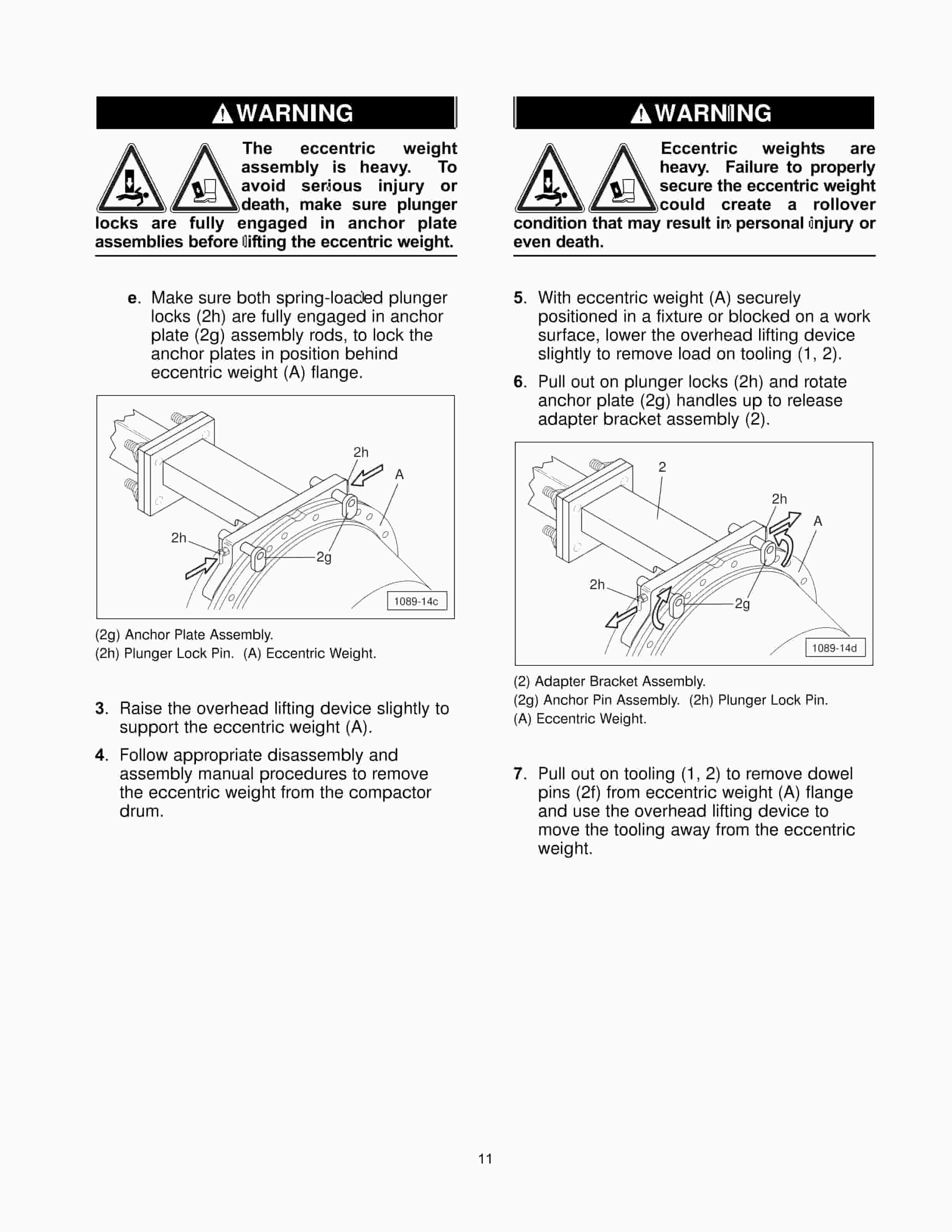 Caterpillar 150-3978 HAndling Bracket Assembly Tool Operating Manual NEHS1089-2