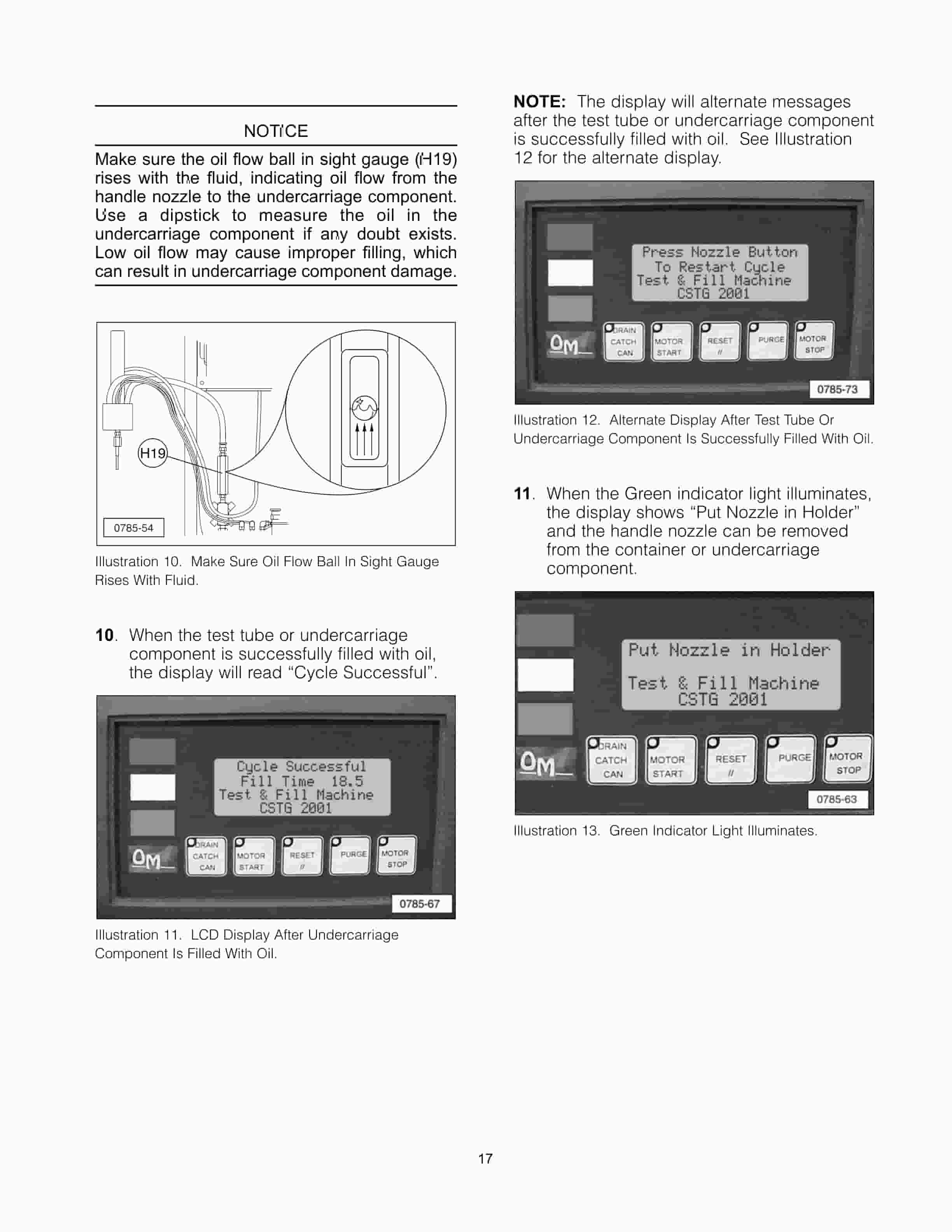 Caterpillar 170-5664 Test And Fill Machine Tool Operating Manual NEHS0785-04-2