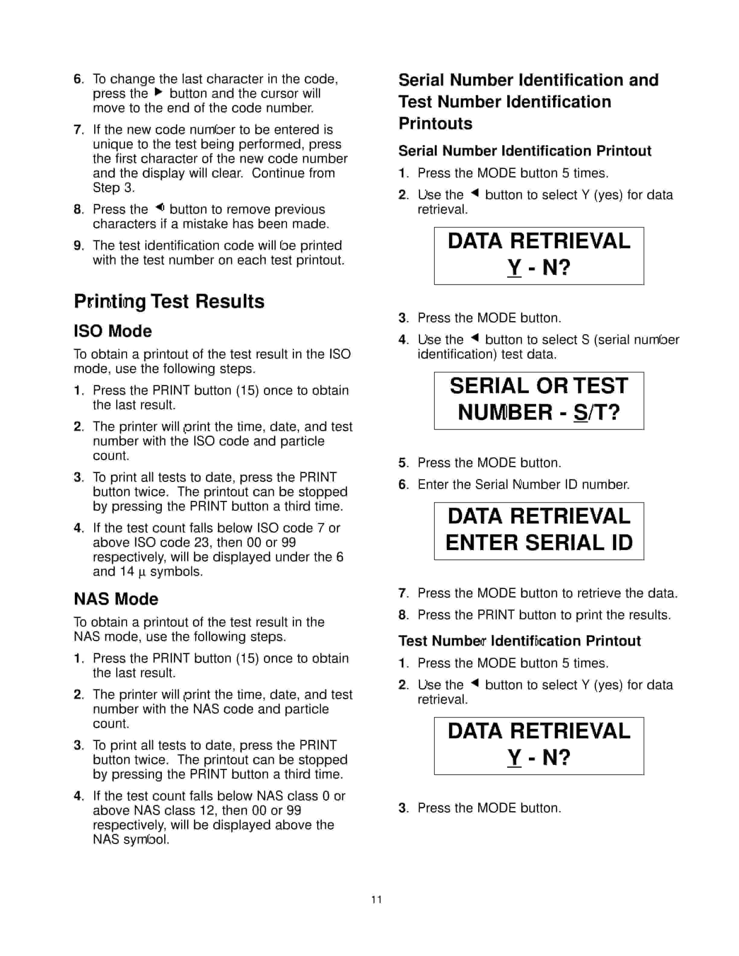 Caterpillar 170-8510 Laser CM Particle Analyzer Group Tool Operating Manual NEHS0767-2