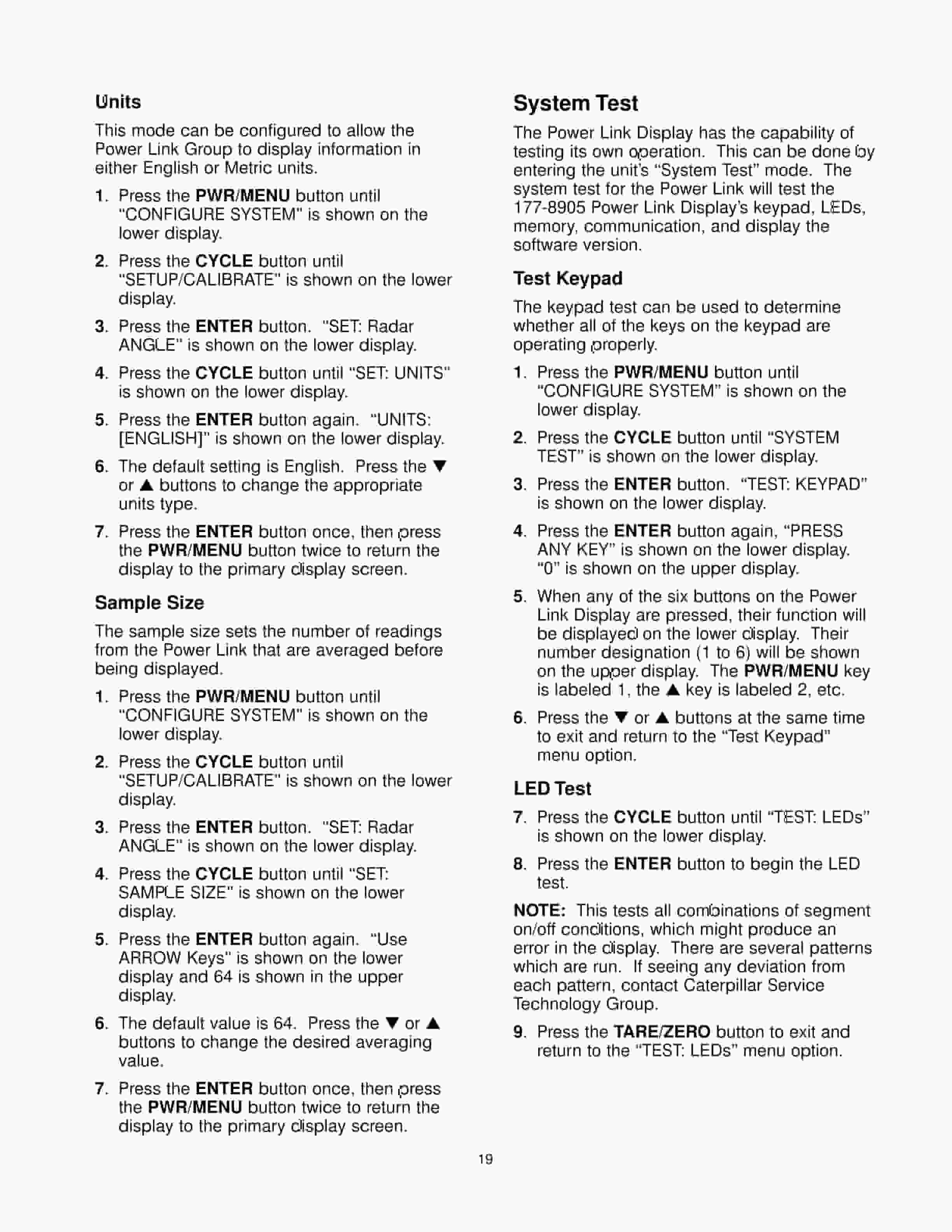 Caterpillar 177-8910 Power Link Group Tool Operating Manual NEHS0765-4