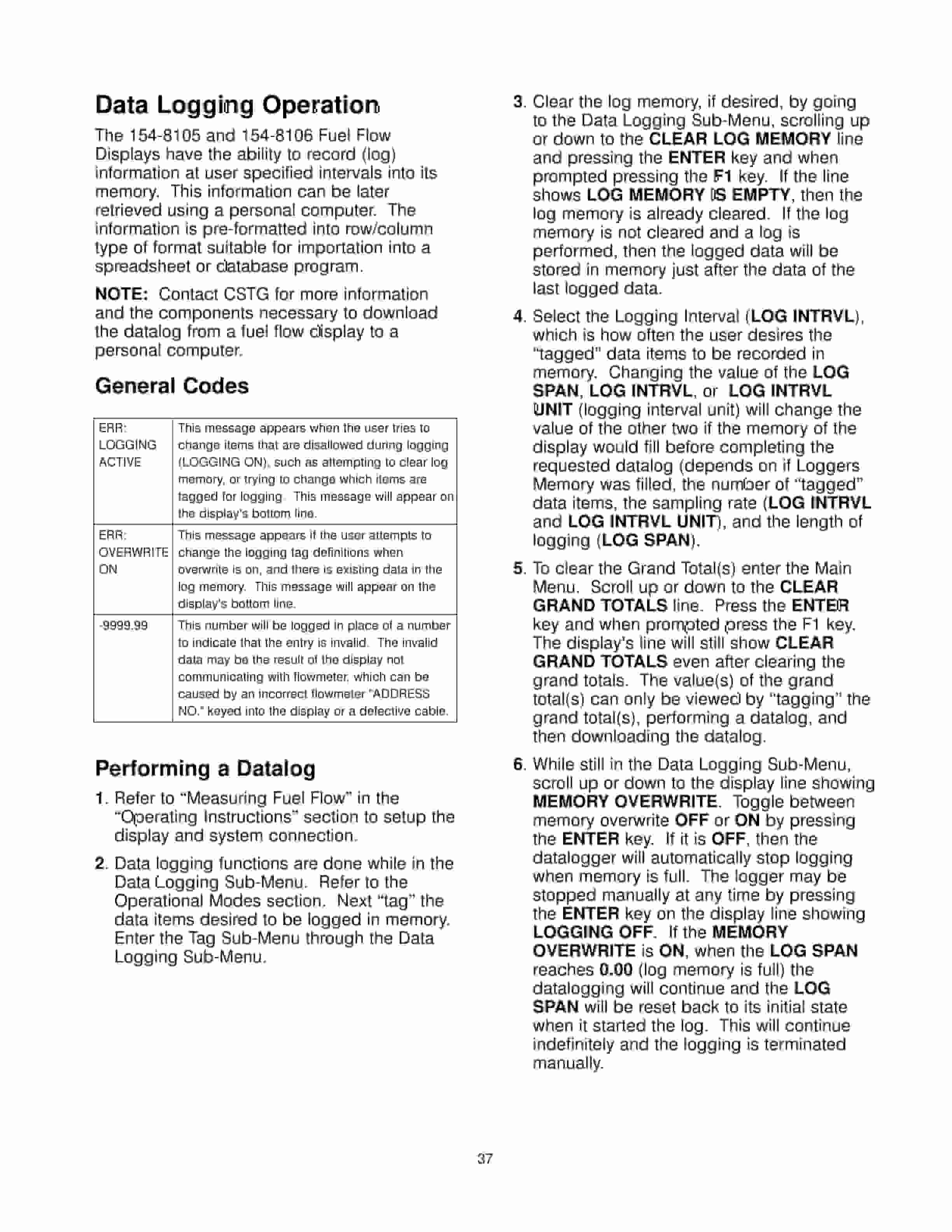 Caterpillar 179-0710 Burn Rate Fuel Flow Measurement System Tool Operating Manual NEHS0776-01-4